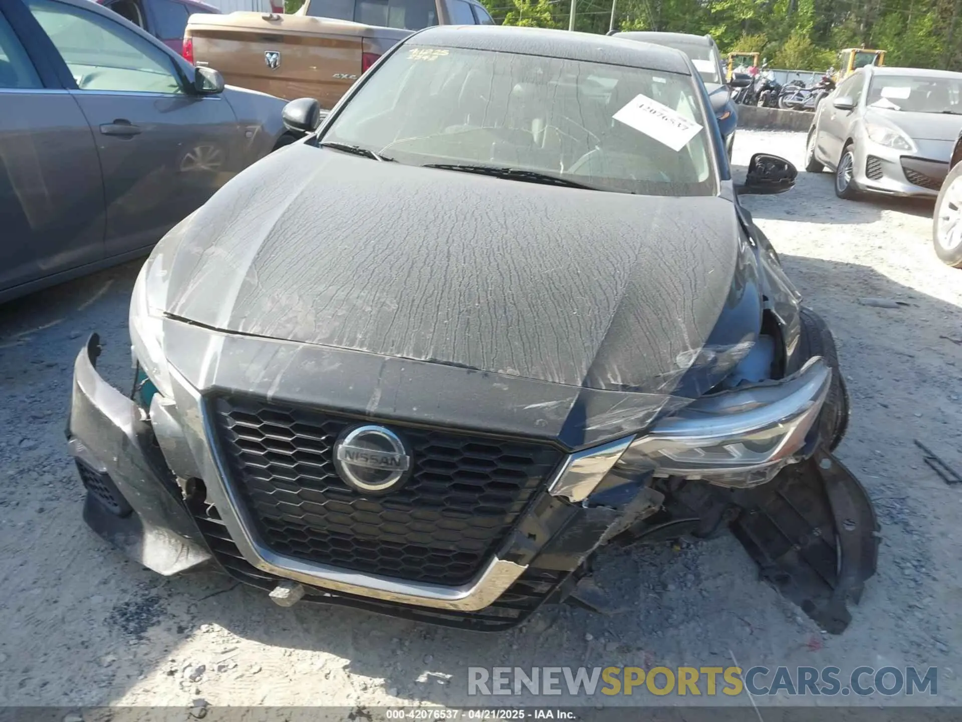 12 fotografías del automóvil dañado 1N4AL4CV9MN302542 NISSAN ALTIMA 2021