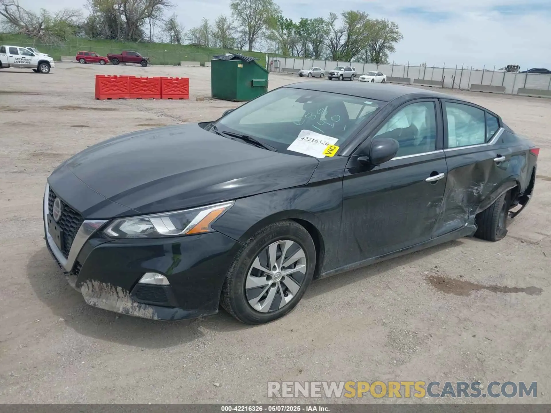 2 fotografías del automóvil dañado 1N4BL4BV1MN347044 NISSAN ALTIMA 2021