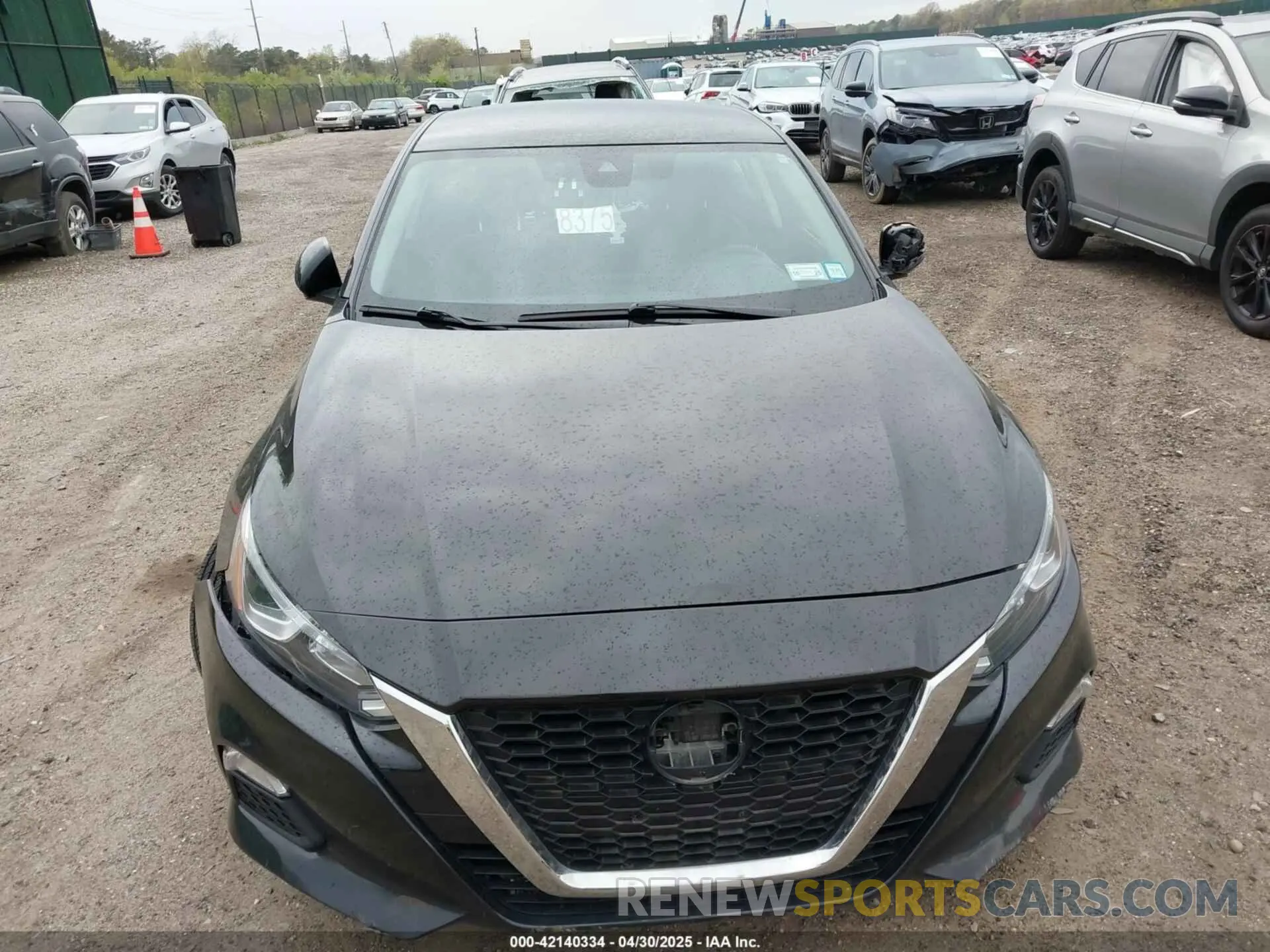 12 fotografías del automóvil dañado 1N4BL4BV1MN374325 NISSAN ALTIMA 2021