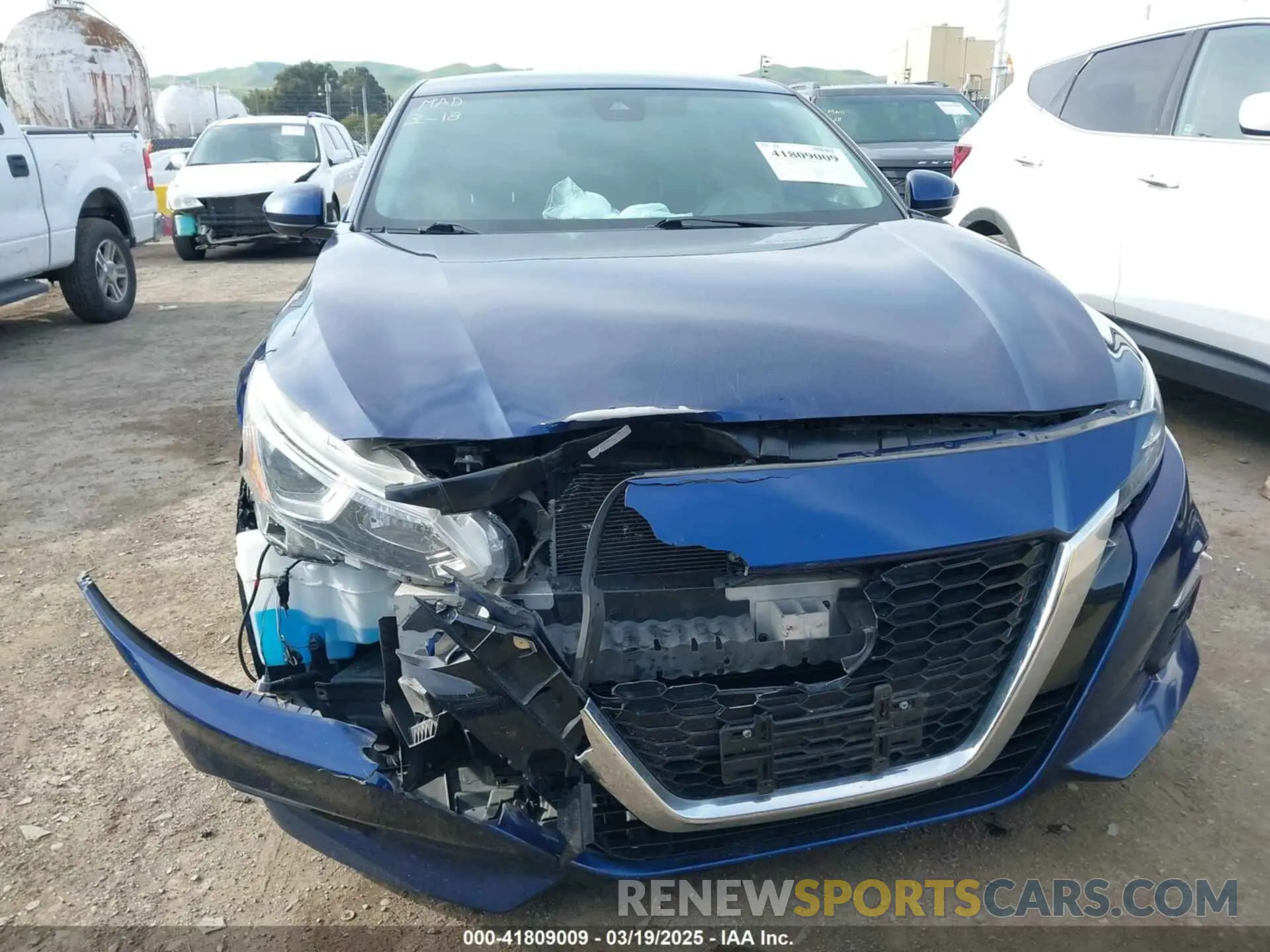 13 fotografías del automóvil dañado 1N4BL4BV1MN390668 NISSAN ALTIMA 2021