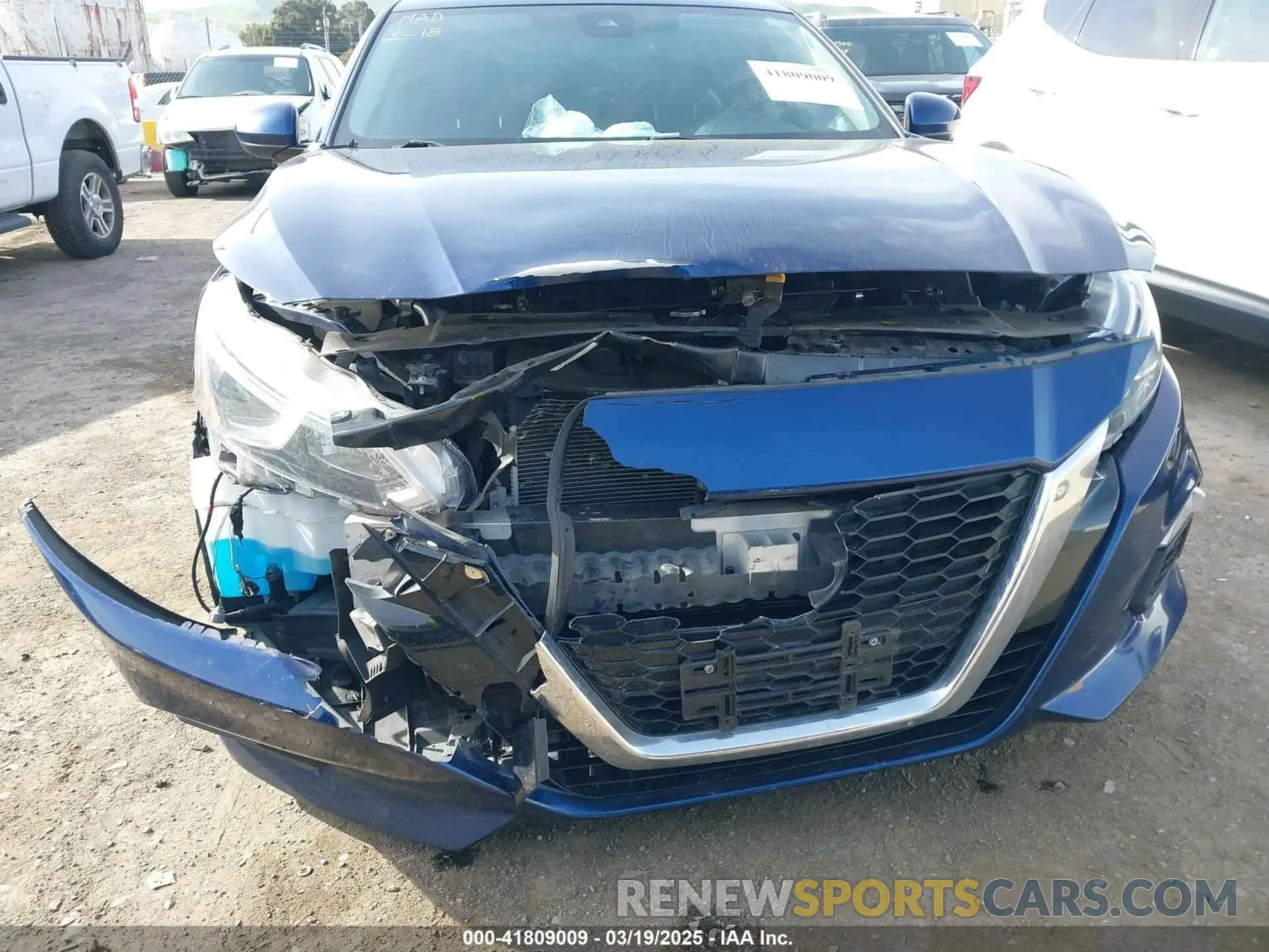 19 fotografías del automóvil dañado 1N4BL4BV1MN390668 NISSAN ALTIMA 2021