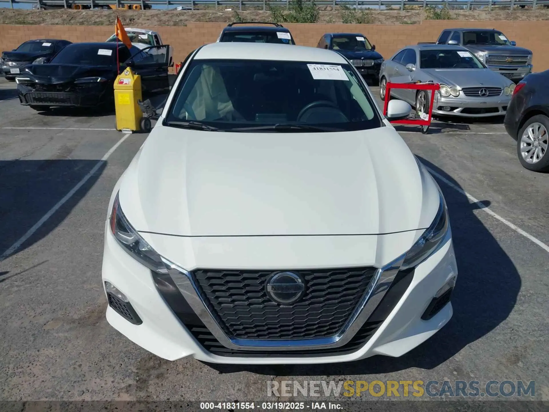 12 fotografías del automóvil dañado 1N4BL4BV1MN392131 NISSAN ALTIMA 2021