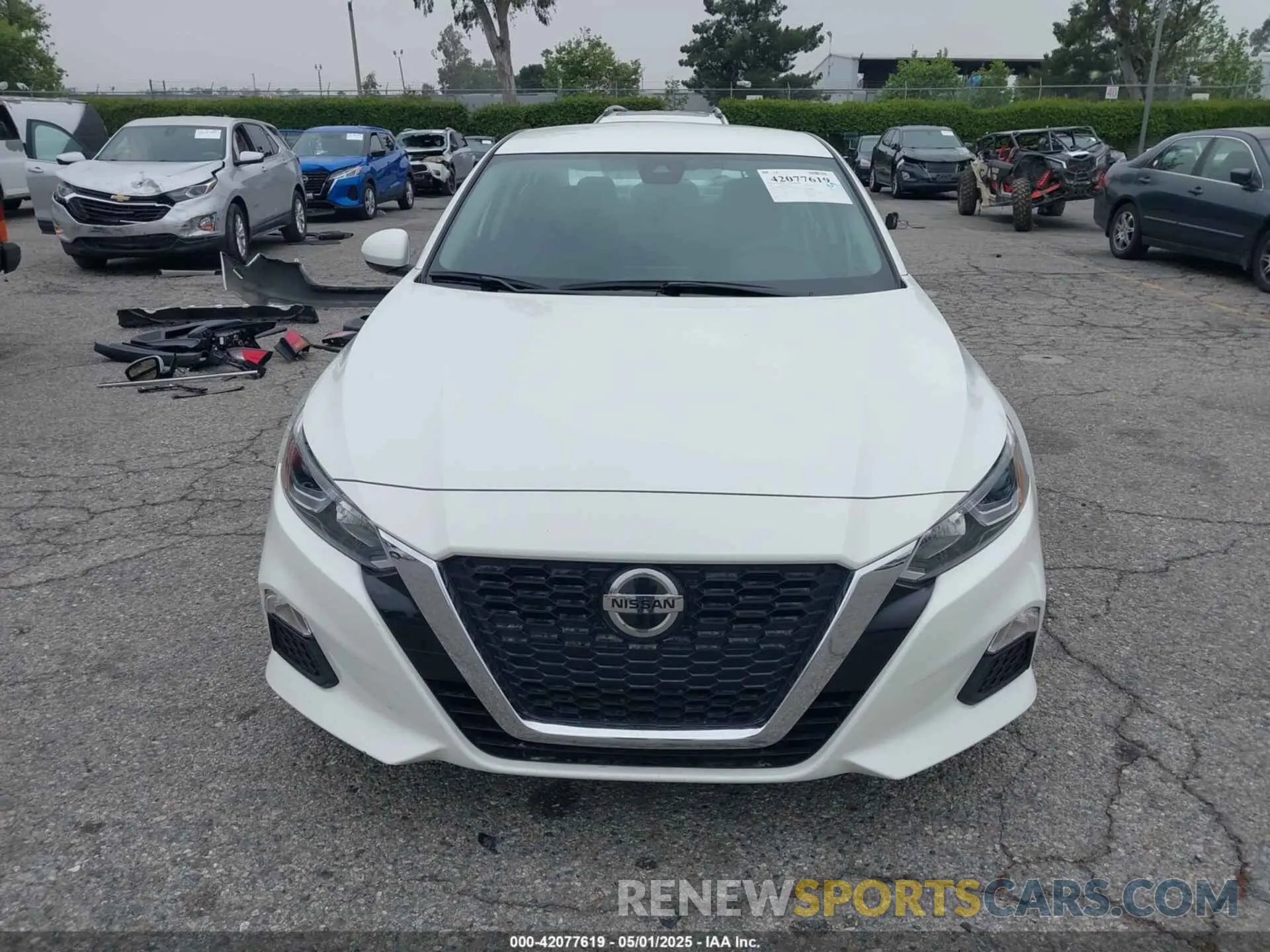 13 fotografías del automóvil dañado 1N4BL4BV1MN398303 NISSAN ALTIMA 2021