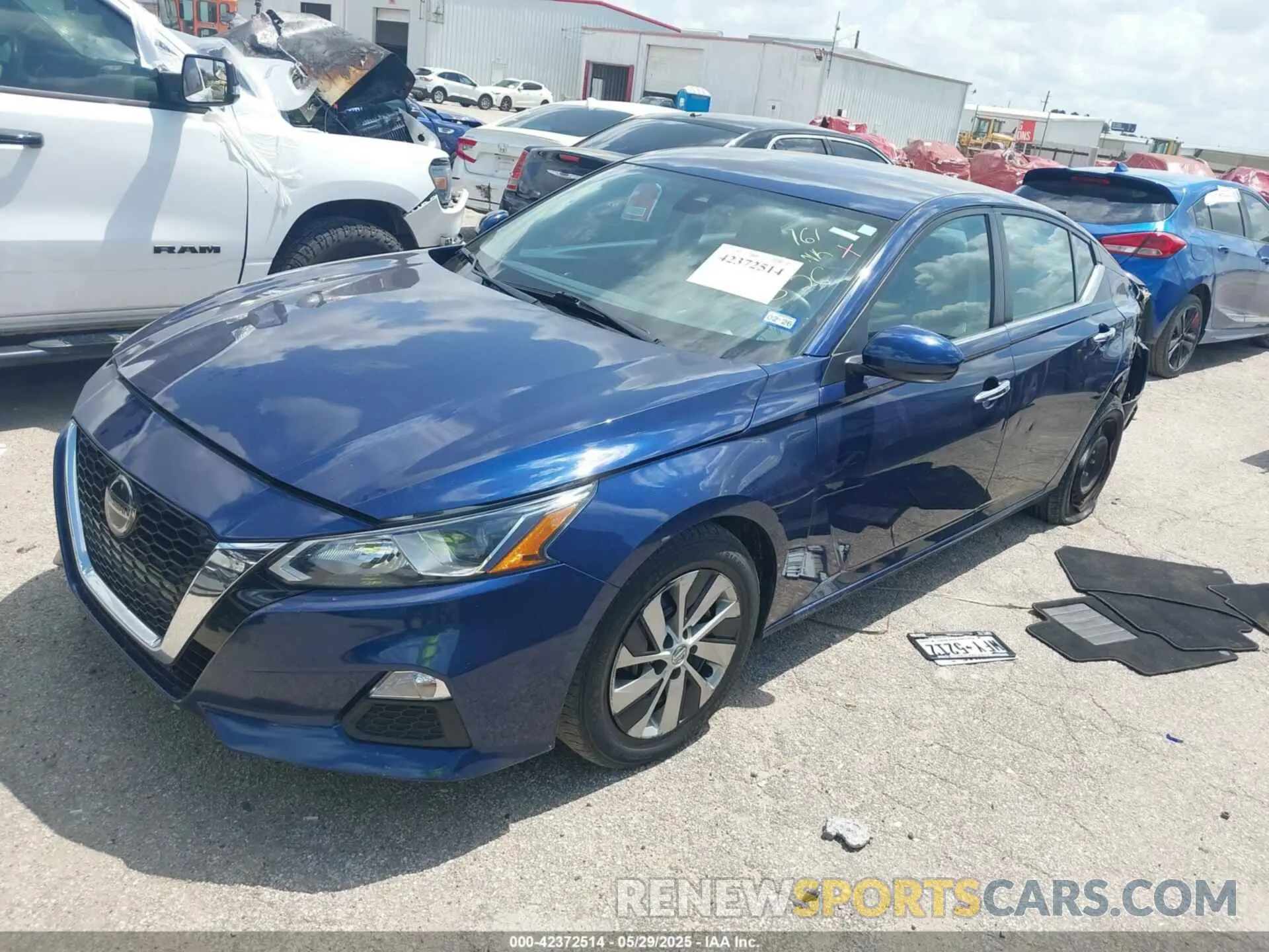2 fotografías del automóvil dañado 1N4BL4BV2MN391148 NISSAN ALTIMA 2021