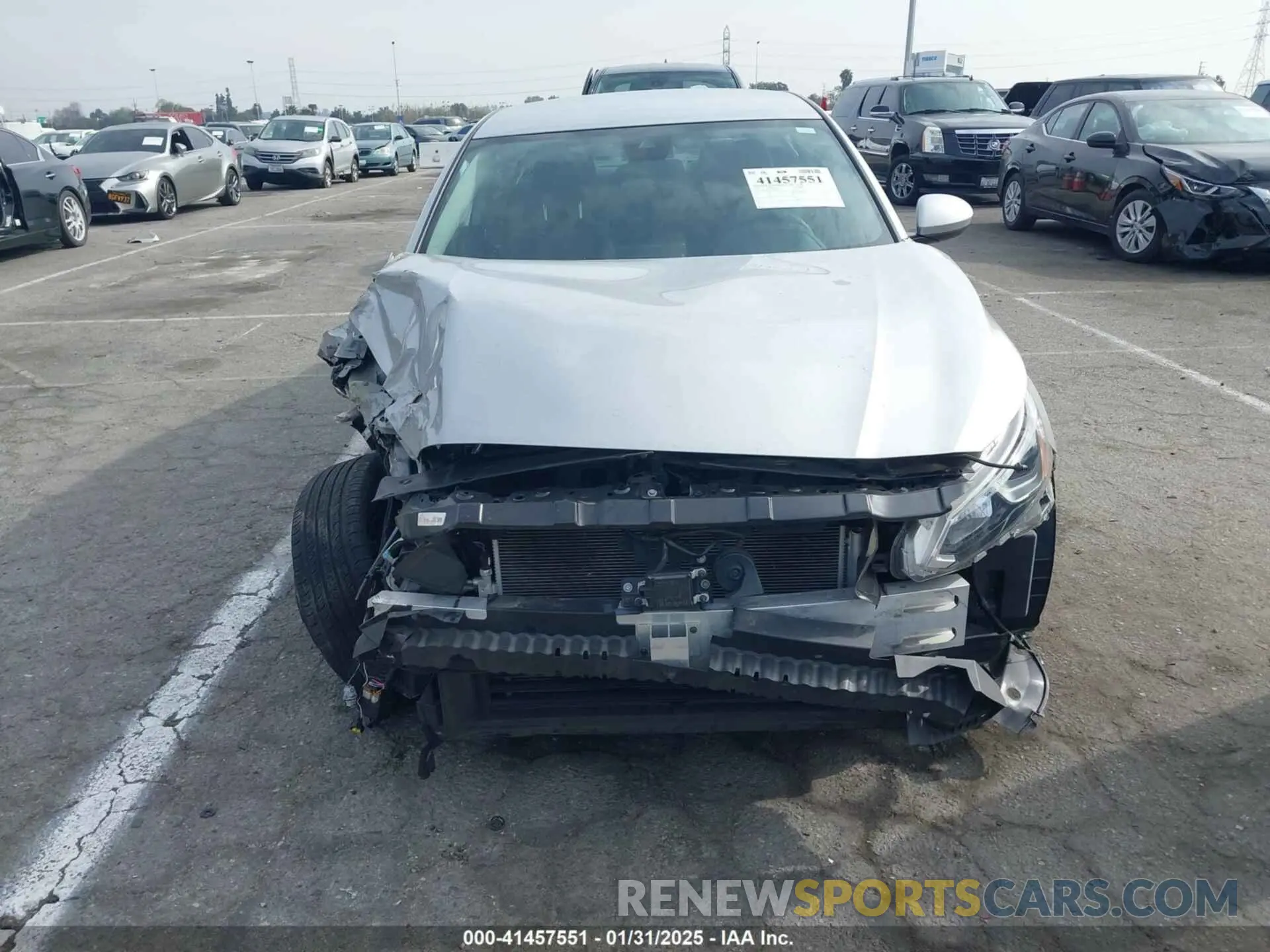 12 fotografías del automóvil dañado 1N4BL4BV3MN420656 NISSAN ALTIMA 2021