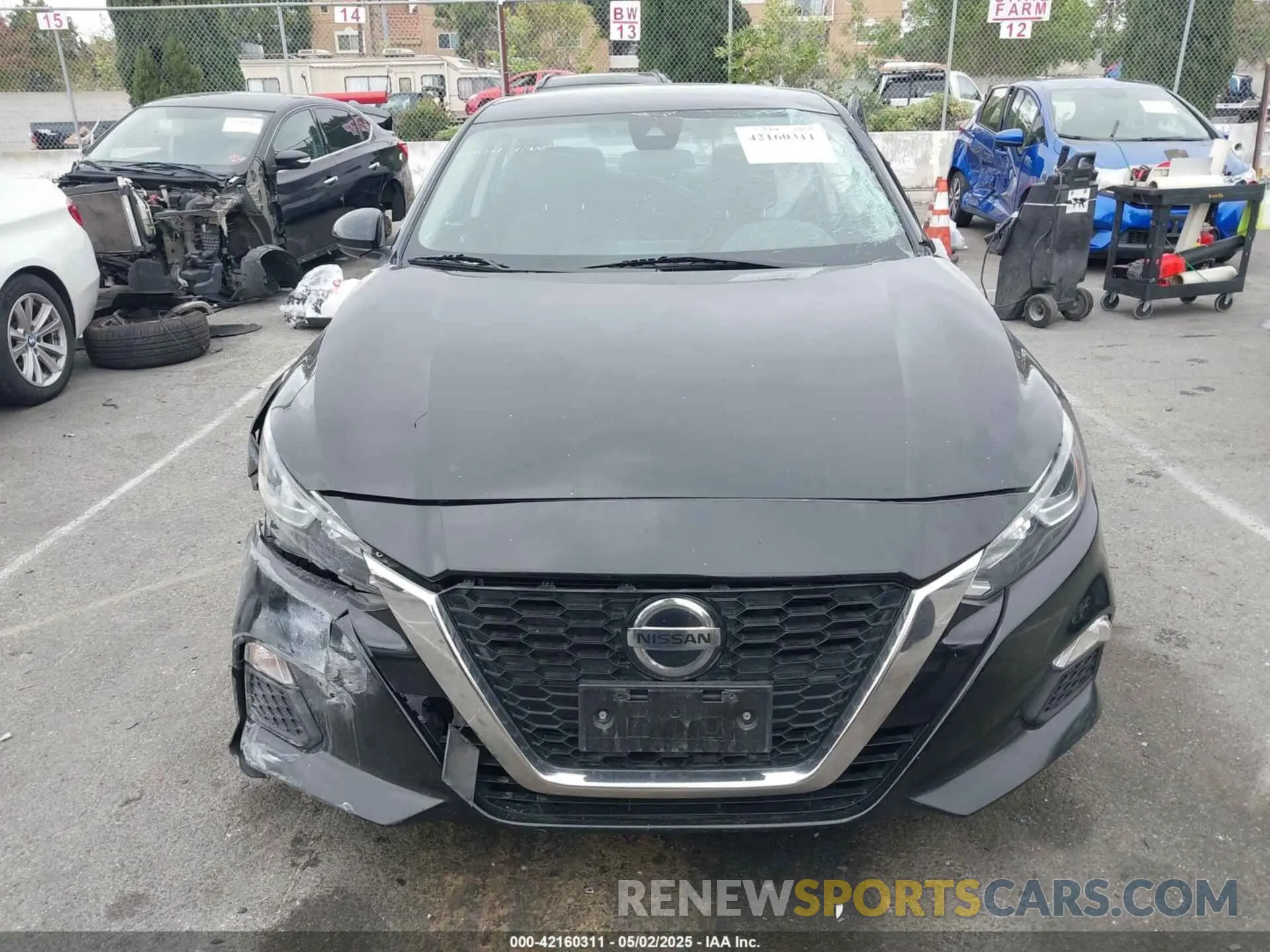 11 fotografías del automóvil dañado 1N4BL4BV6MN371808 NISSAN ALTIMA 2021