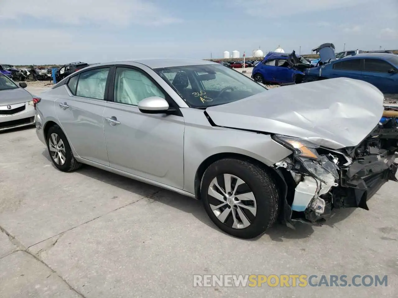 4 fotografías del automóvil dañado 1N4BL4BV7MN382767 NISSAN ALTIMA 2021
