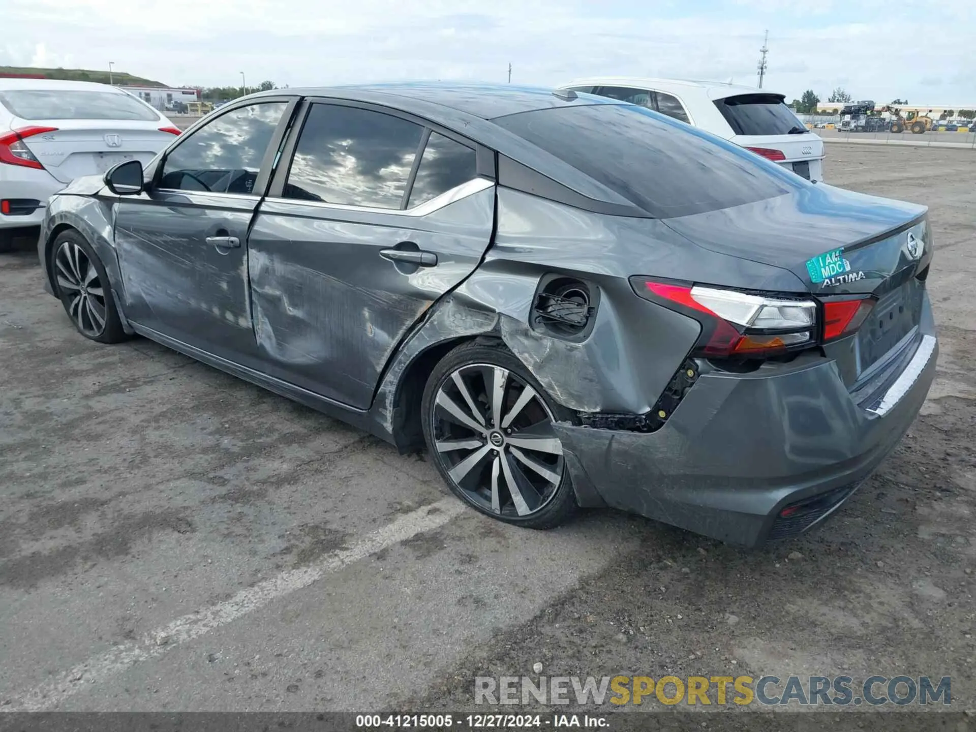 3 fotografías del automóvil dañado 1N4BL4CV0MN331822 NISSAN ALTIMA 2021