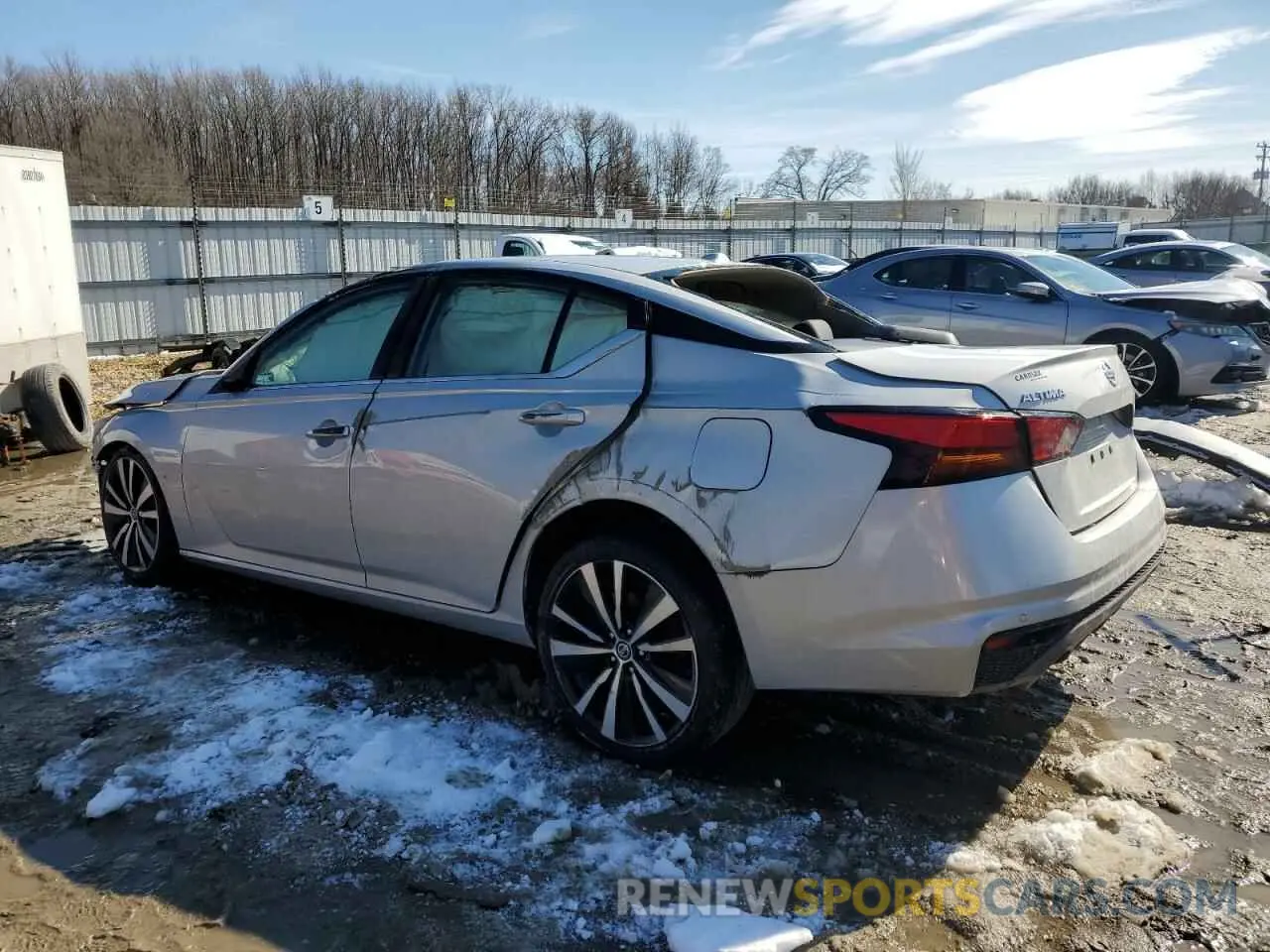 2 fotografías del automóvil dañado 1N4BL4CV0MN402355 NISSAN ALTIMA 2021