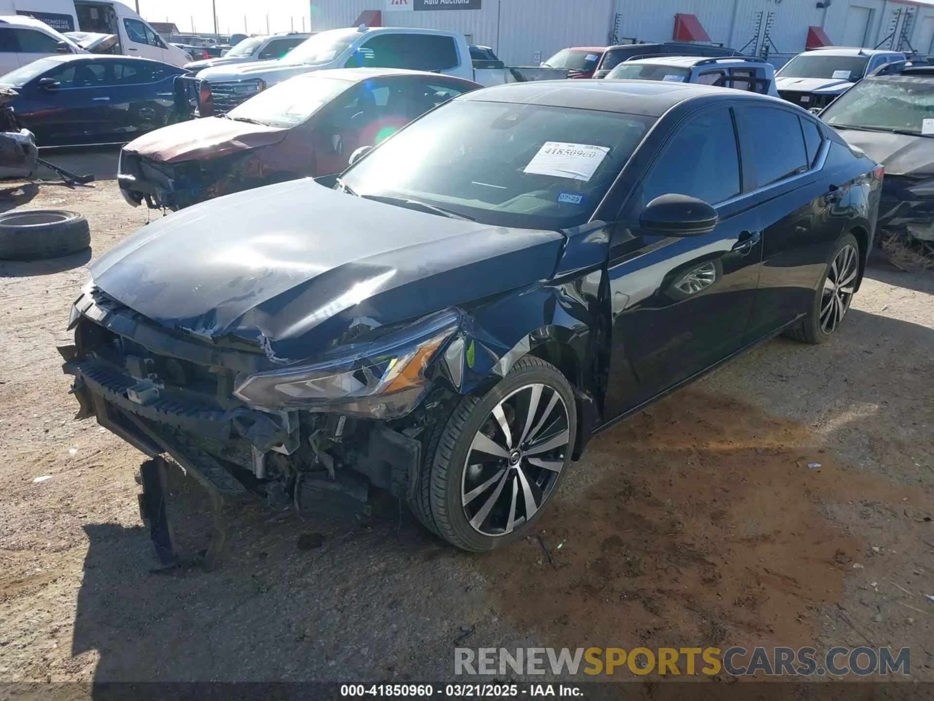 2 fotografías del automóvil dañado 1N4BL4CV0MN410214 NISSAN ALTIMA 2021