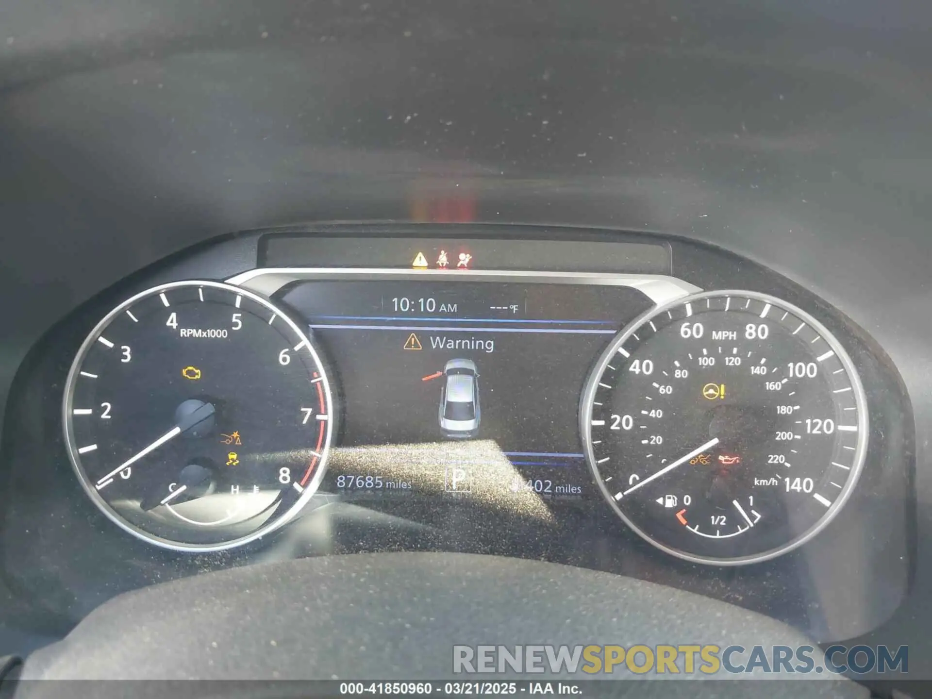7 fotografías del automóvil dañado 1N4BL4CV0MN410214 NISSAN ALTIMA 2021