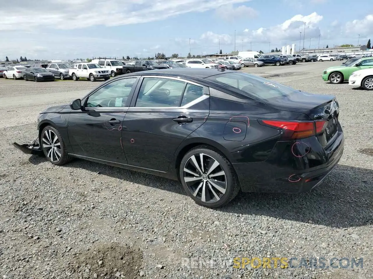 2 fotografías del automóvil dañado 1N4BL4CV0MN411153 NISSAN ALTIMA 2021