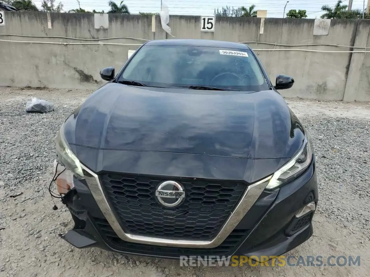 5 fotografías del automóvil dañado 1N4BL4CV1MN408682 NISSAN ALTIMA 2021