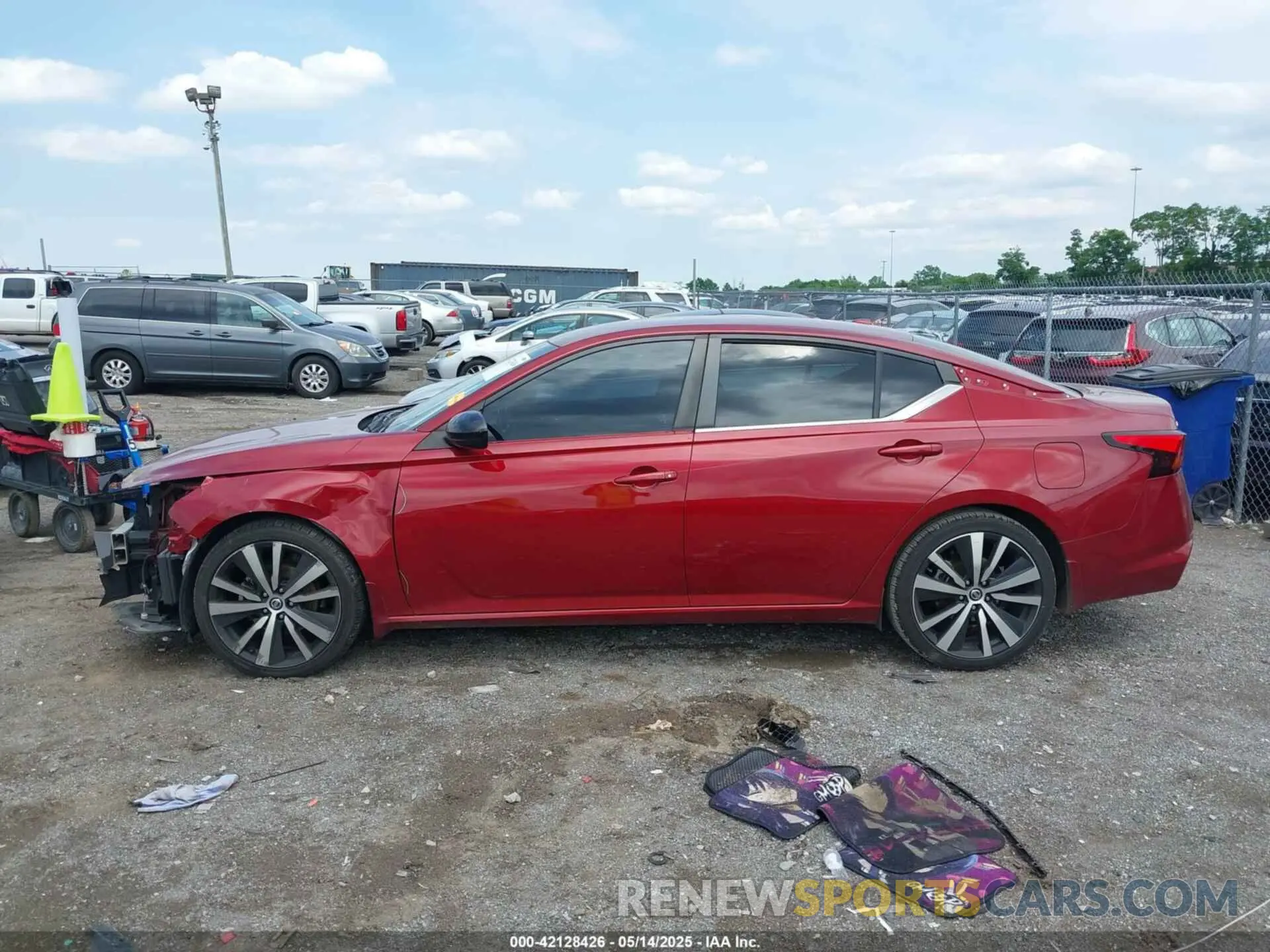 15 fotografías del automóvil dañado 1N4BL4CV2MN316691 NISSAN ALTIMA 2021