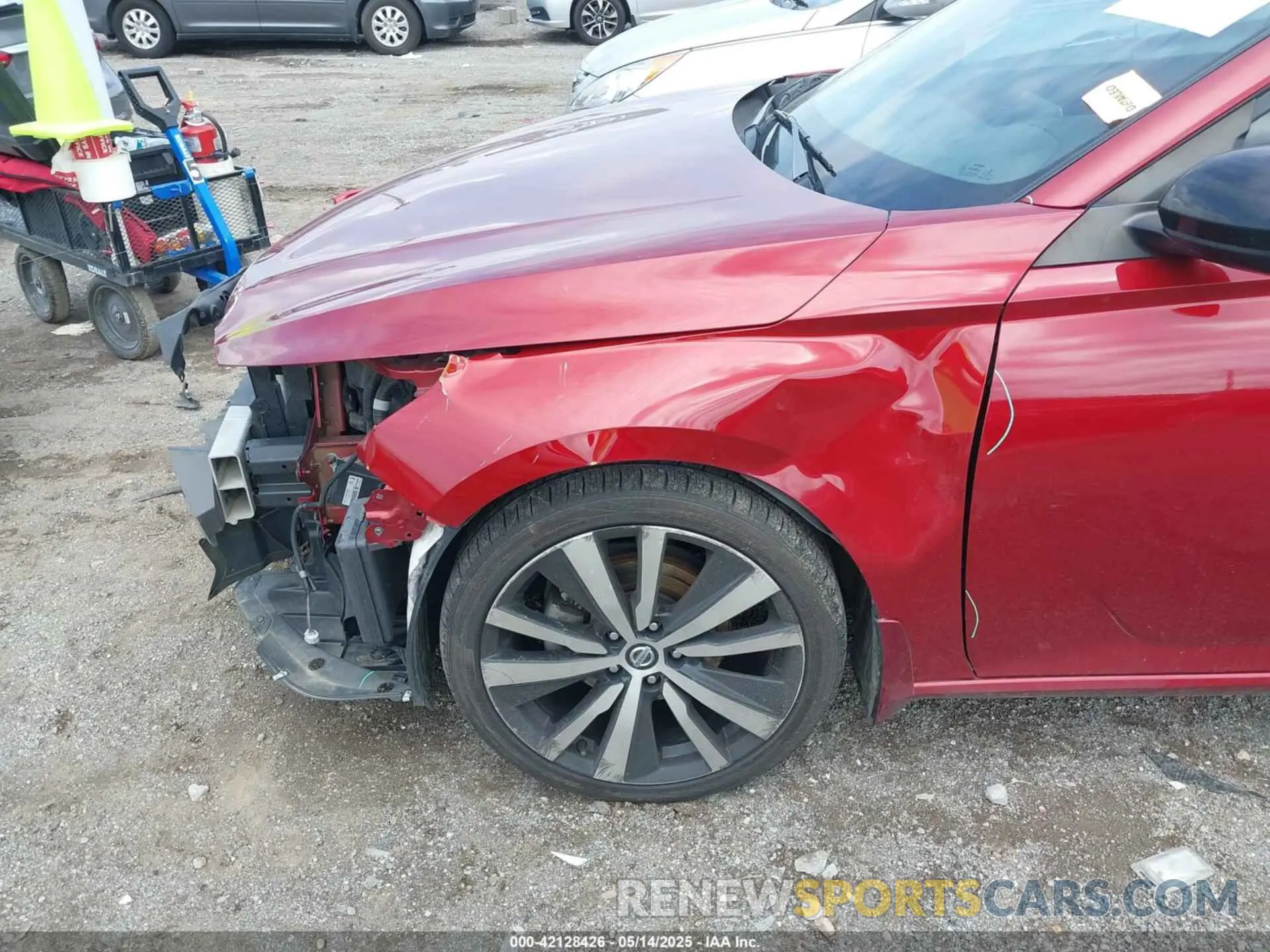 18 fotografías del automóvil dañado 1N4BL4CV2MN316691 NISSAN ALTIMA 2021