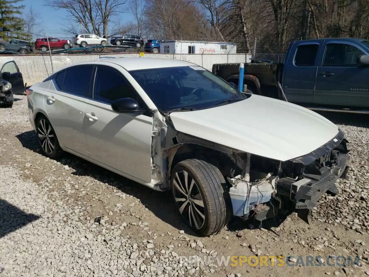 4 fotografías del automóvil dañado 1N4BL4CV2MN362232 NISSAN ALTIMA 2021