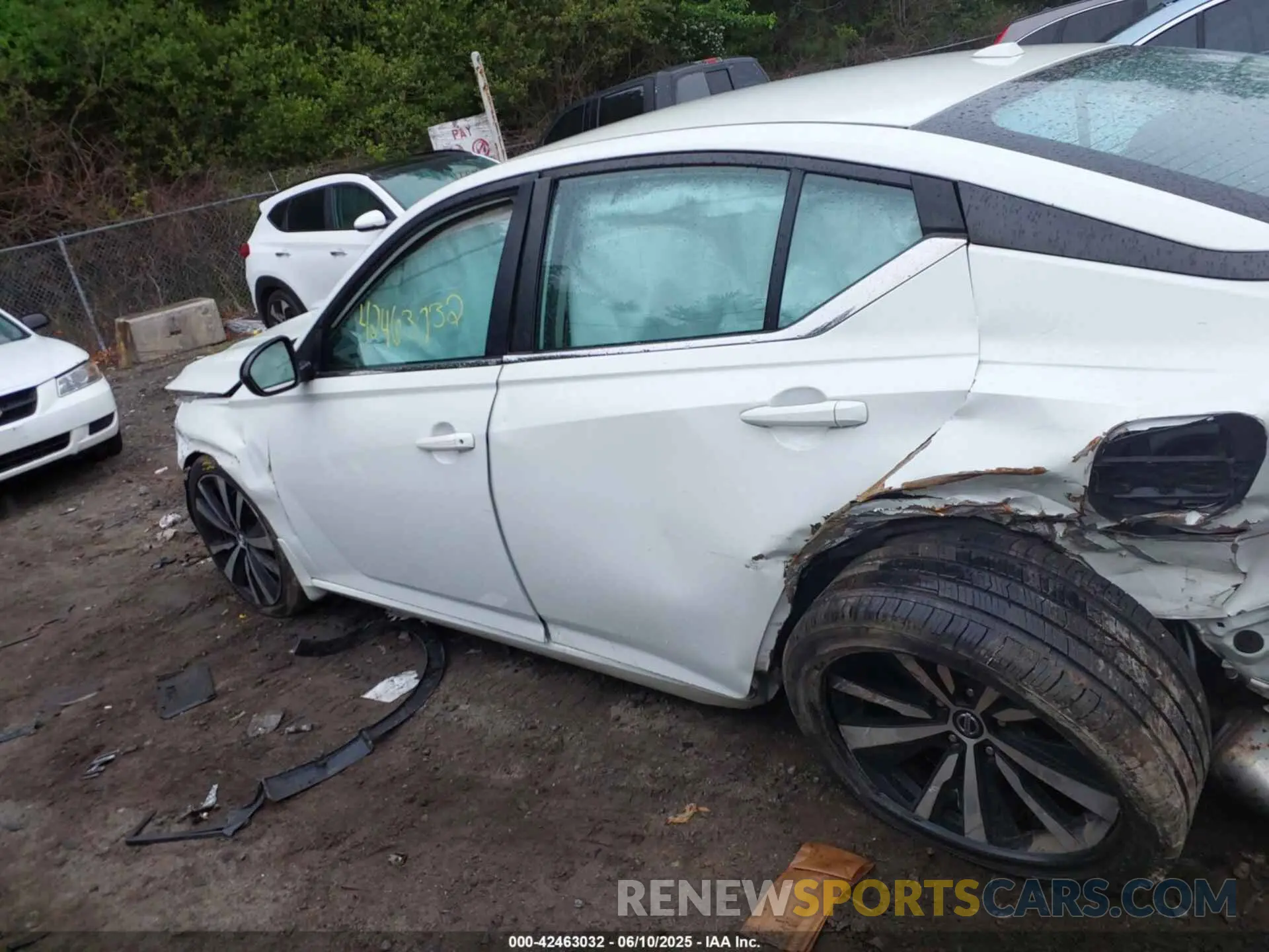15 fotografías del automóvil dañado 1N4BL4CV2MN369214 NISSAN ALTIMA 2021