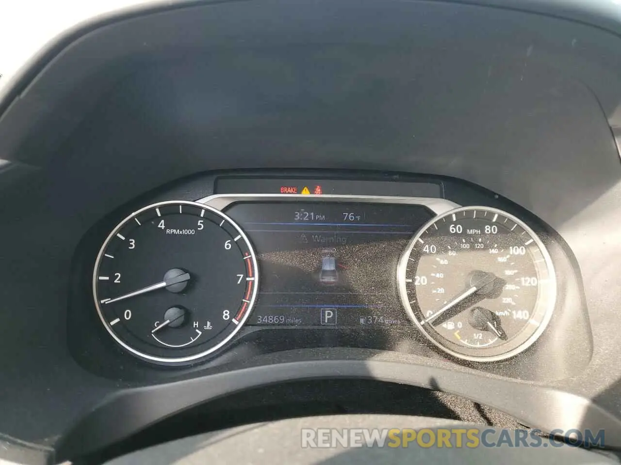 9 fotografías del automóvil dañado 1N4BL4CV2MN406780 NISSAN ALTIMA 2021
