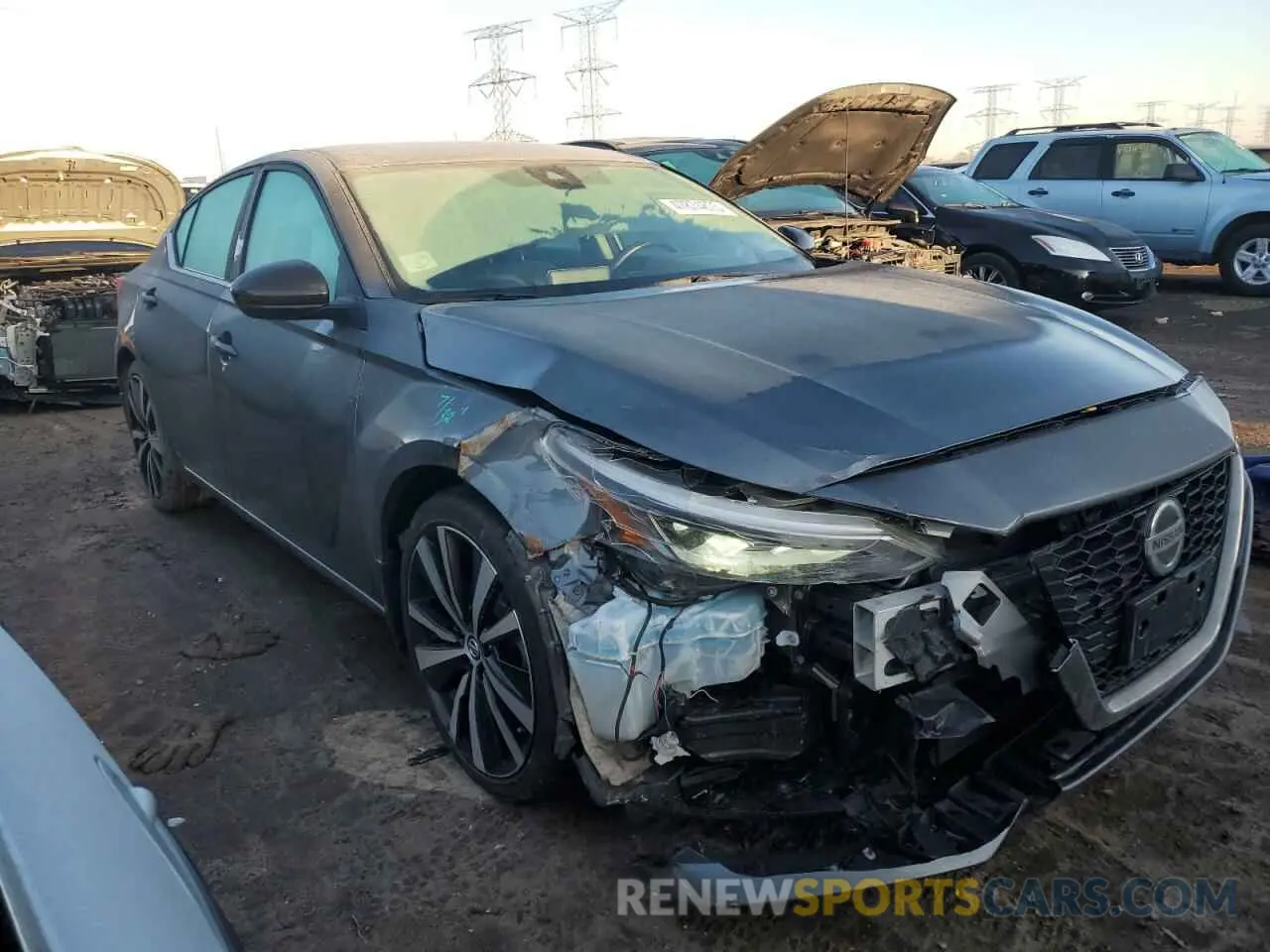 4 fotografías del automóvil dañado 1N4BL4CV3MN339252 NISSAN ALTIMA 2021
