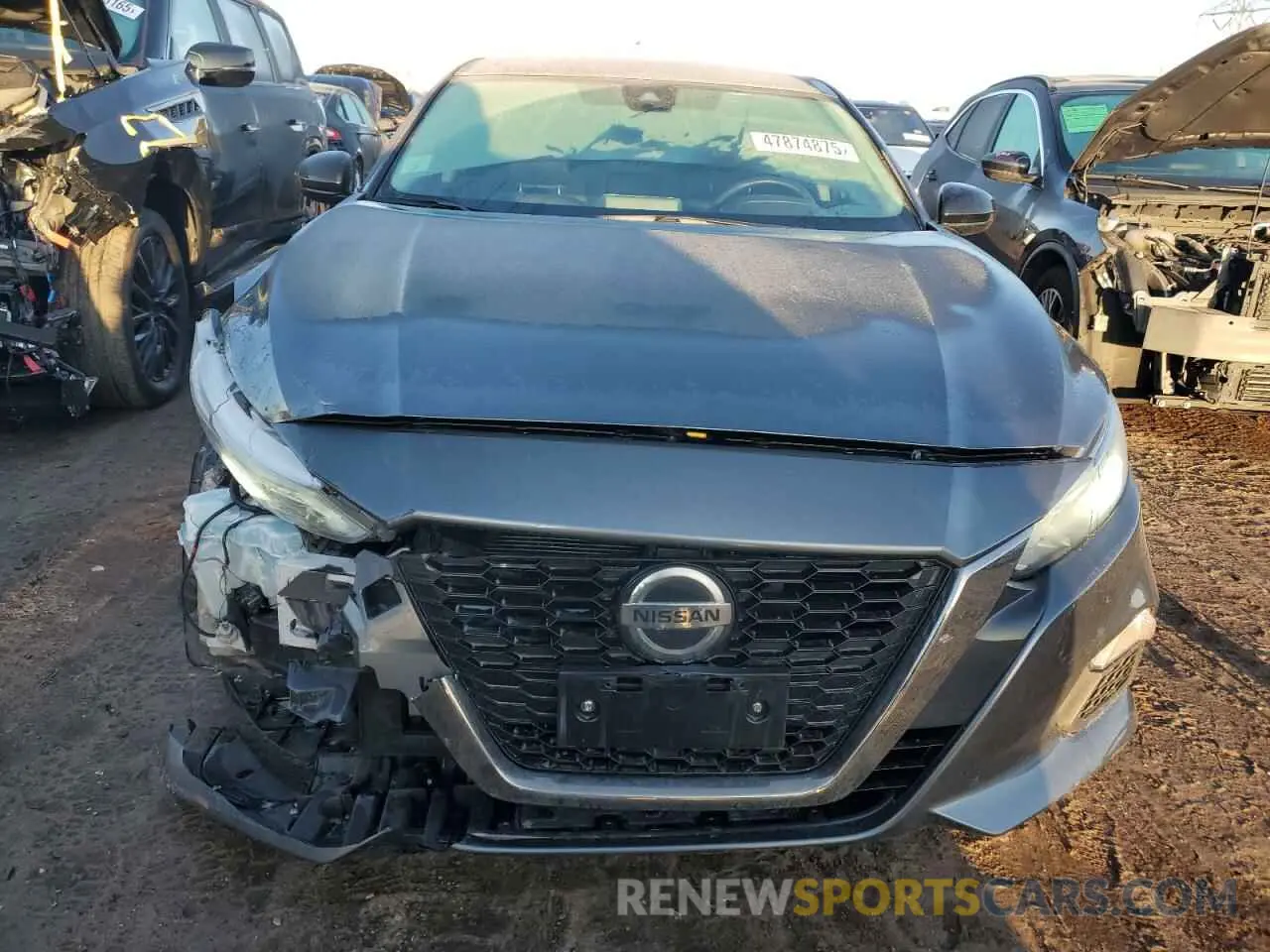 5 fotografías del automóvil dañado 1N4BL4CV3MN339252 NISSAN ALTIMA 2021