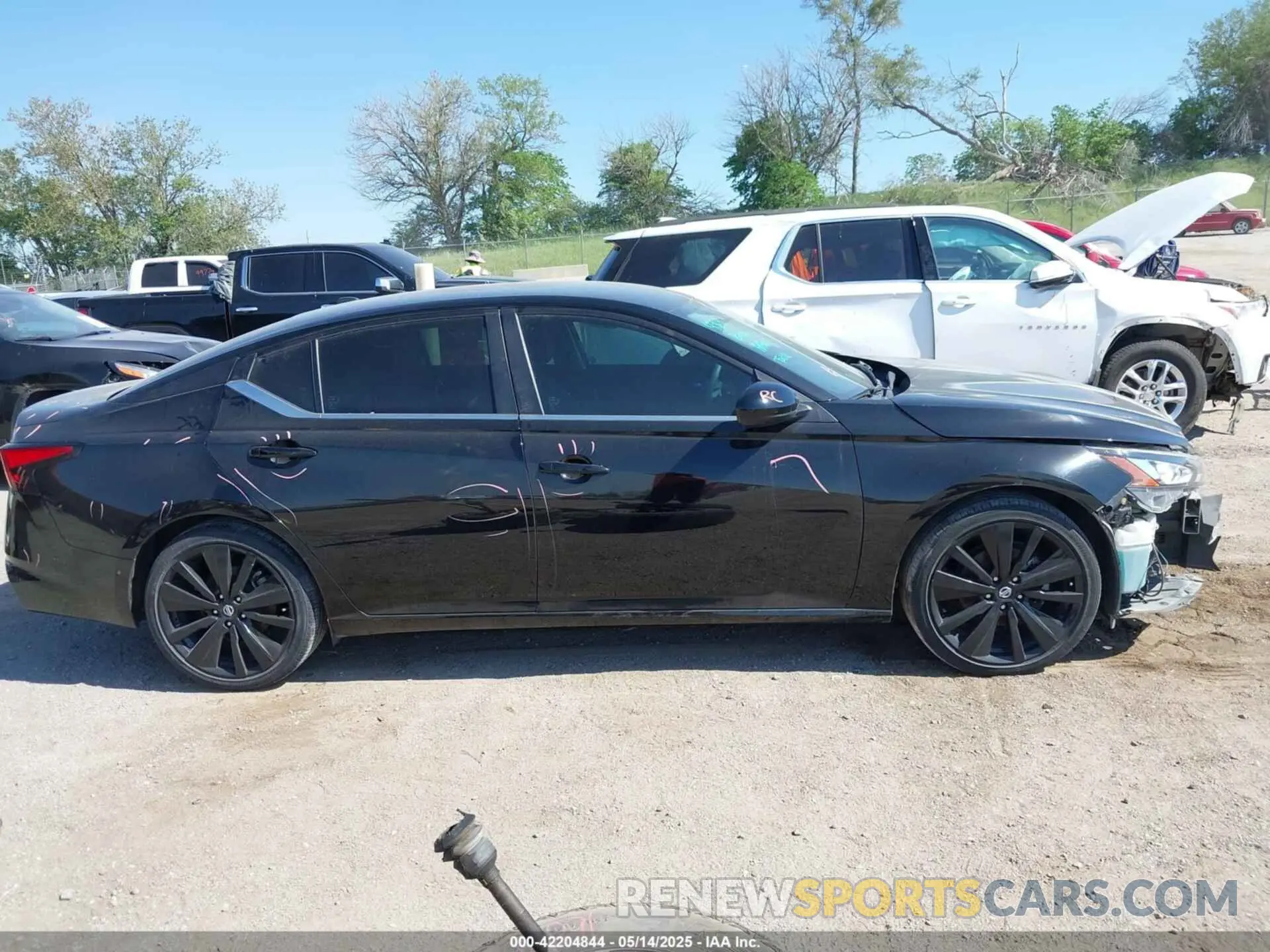14 fotografías del automóvil dañado 1N4BL4CV3MN396129 NISSAN ALTIMA 2021