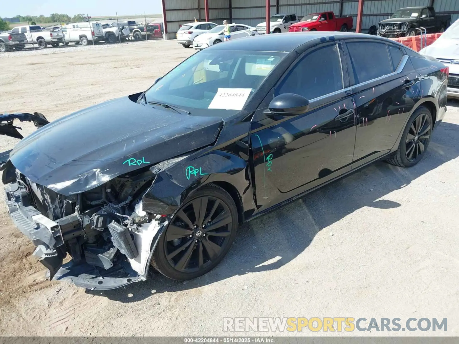 2 fotografías del automóvil dañado 1N4BL4CV3MN396129 NISSAN ALTIMA 2021