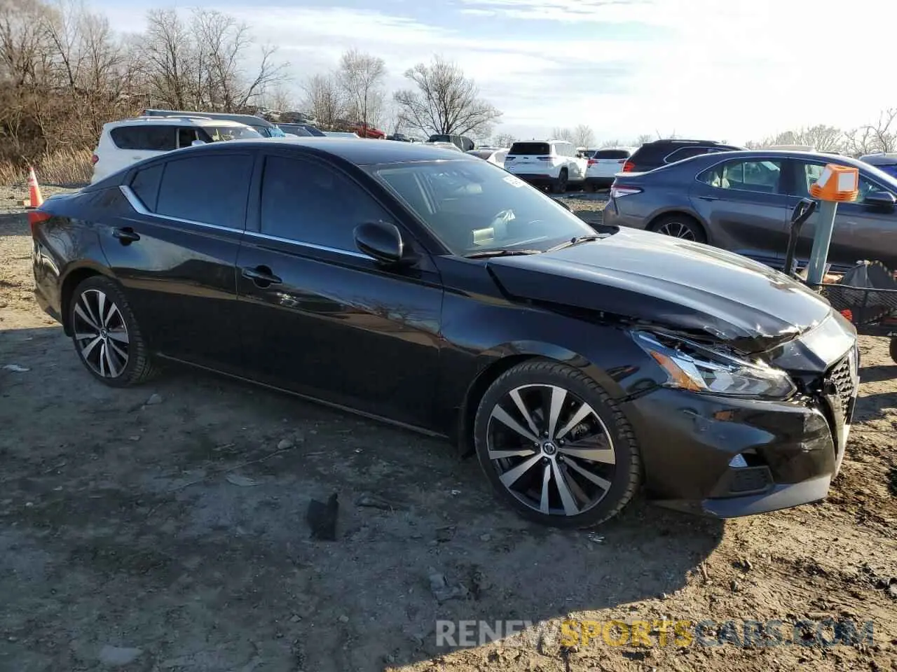 4 fotografías del automóvil dañado 1N4BL4CV3MN409140 NISSAN ALTIMA 2021