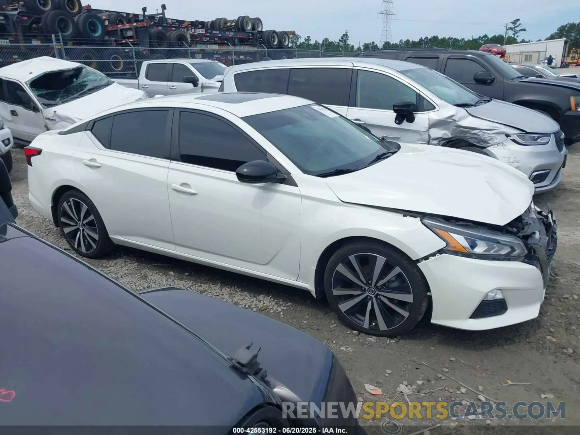 13 fotografías del automóvil dañado 1N4BL4CV4MN364953 NISSAN ALTIMA 2021