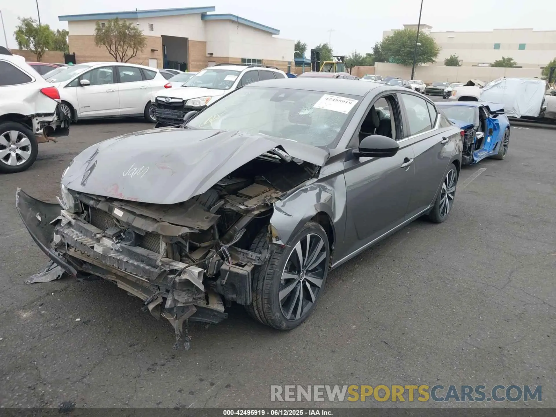 2 fotografías del automóvil dañado 1N4BL4CV4MN374804 NISSAN ALTIMA 2021