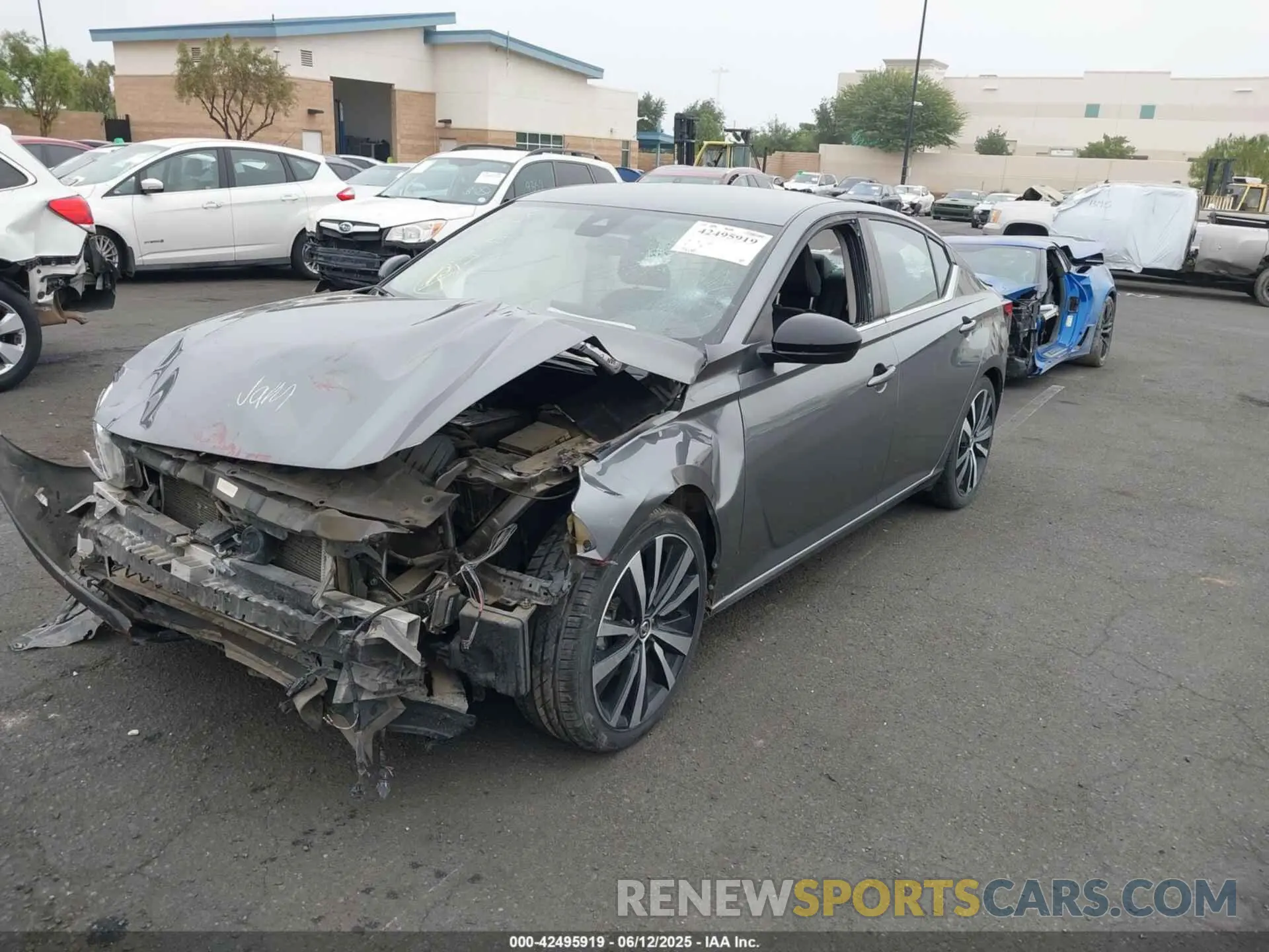 6 fotografías del automóvil dañado 1N4BL4CV4MN374804 NISSAN ALTIMA 2021