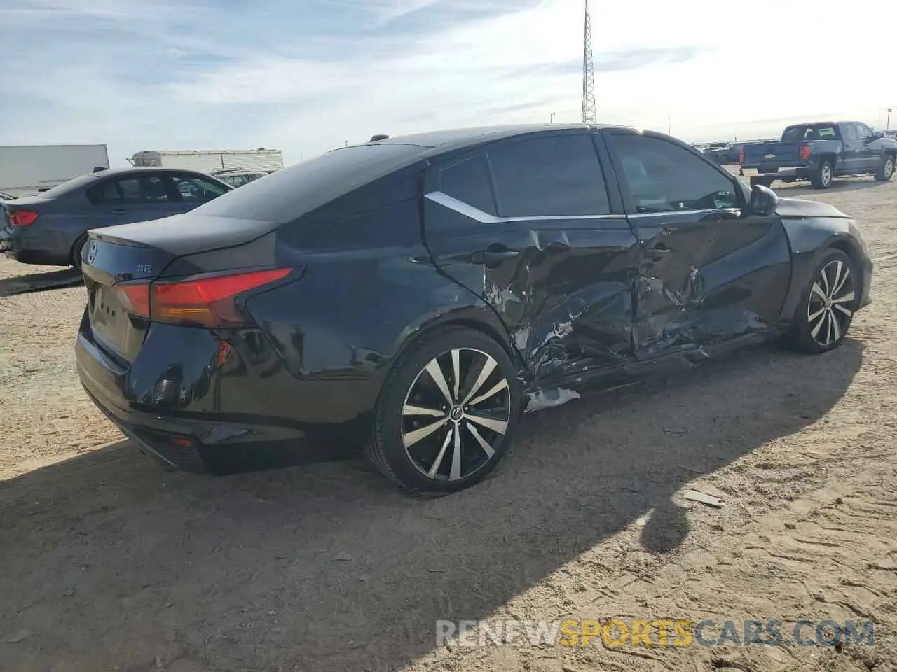 3 fotografías del automóvil dañado 1N4BL4CV5MN311355 NISSAN ALTIMA 2021