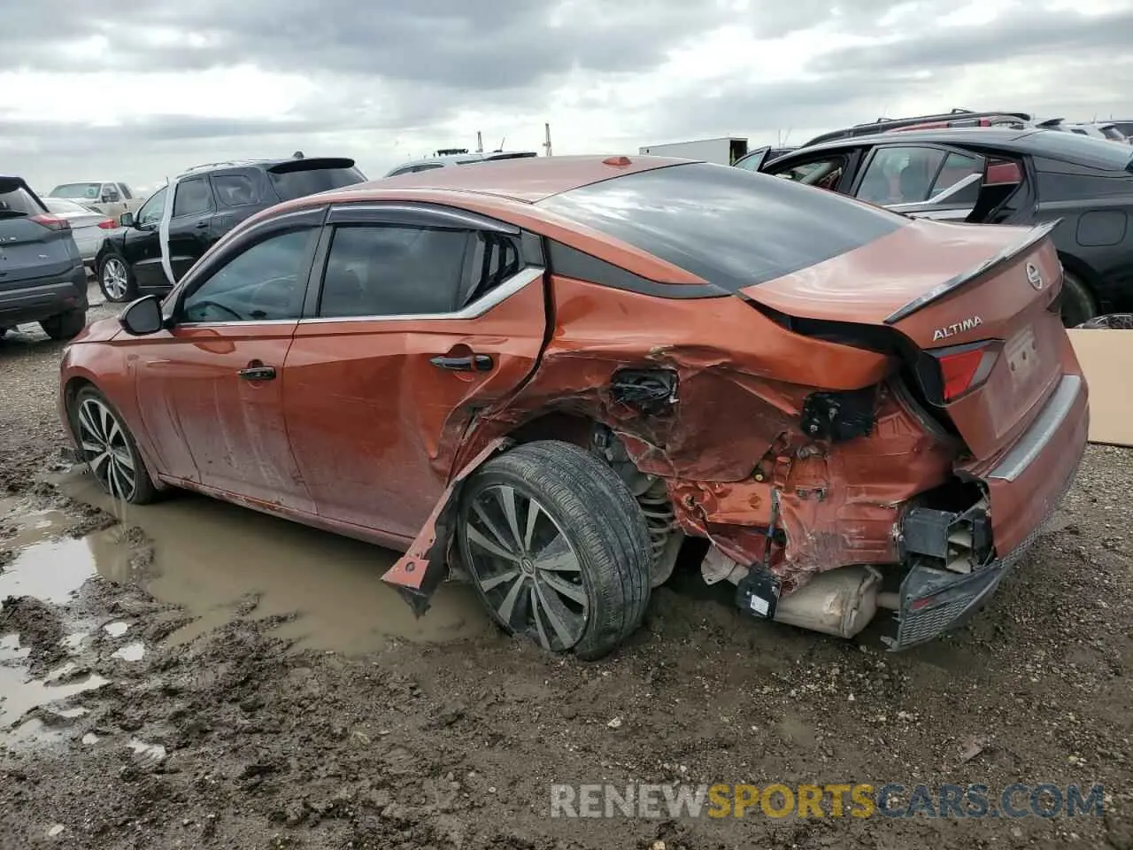 2 fotografías del automóvil dañado 1N4BL4CV6MN314250 NISSAN ALTIMA 2021