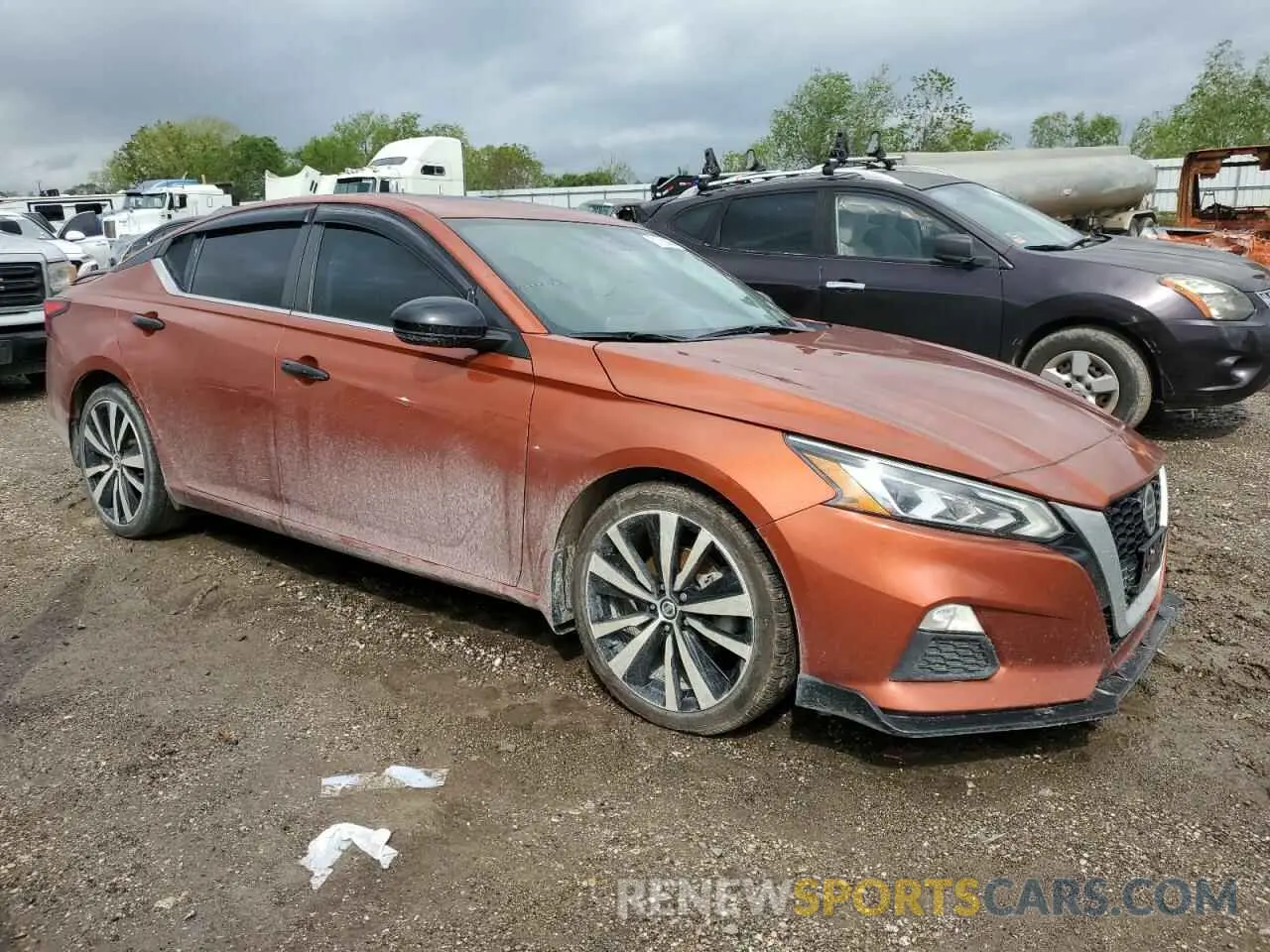 4 fotografías del automóvil dañado 1N4BL4CV6MN314250 NISSAN ALTIMA 2021