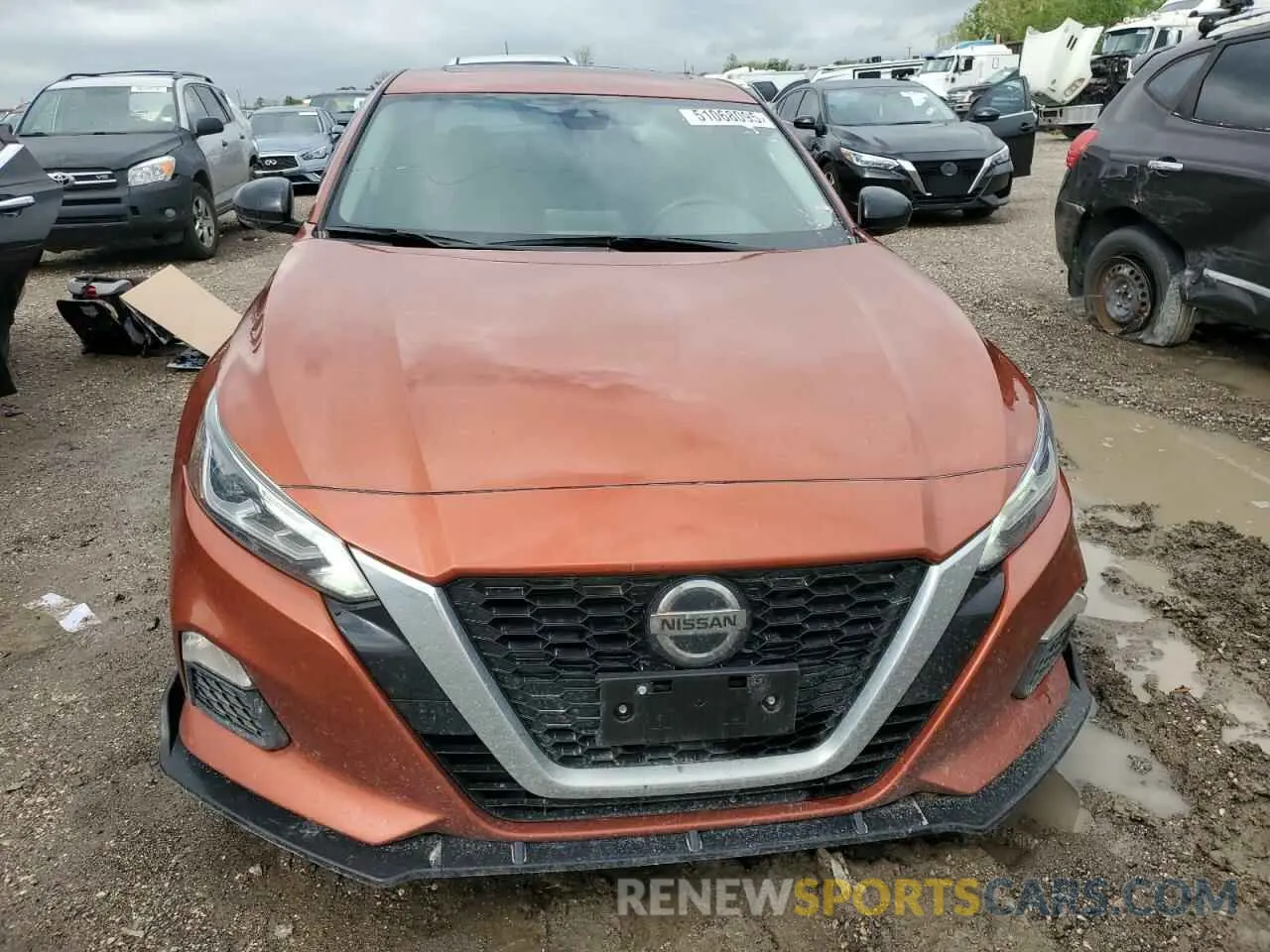 5 fotografías del automóvil dañado 1N4BL4CV6MN314250 NISSAN ALTIMA 2021