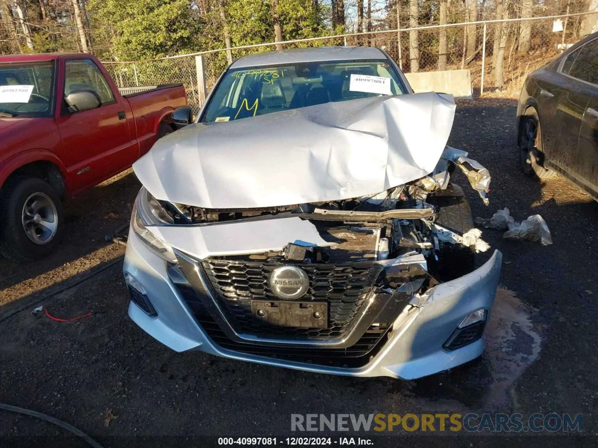 12 fotografías del automóvil dañado 1N4BL4CV6MN333607 NISSAN ALTIMA 2021