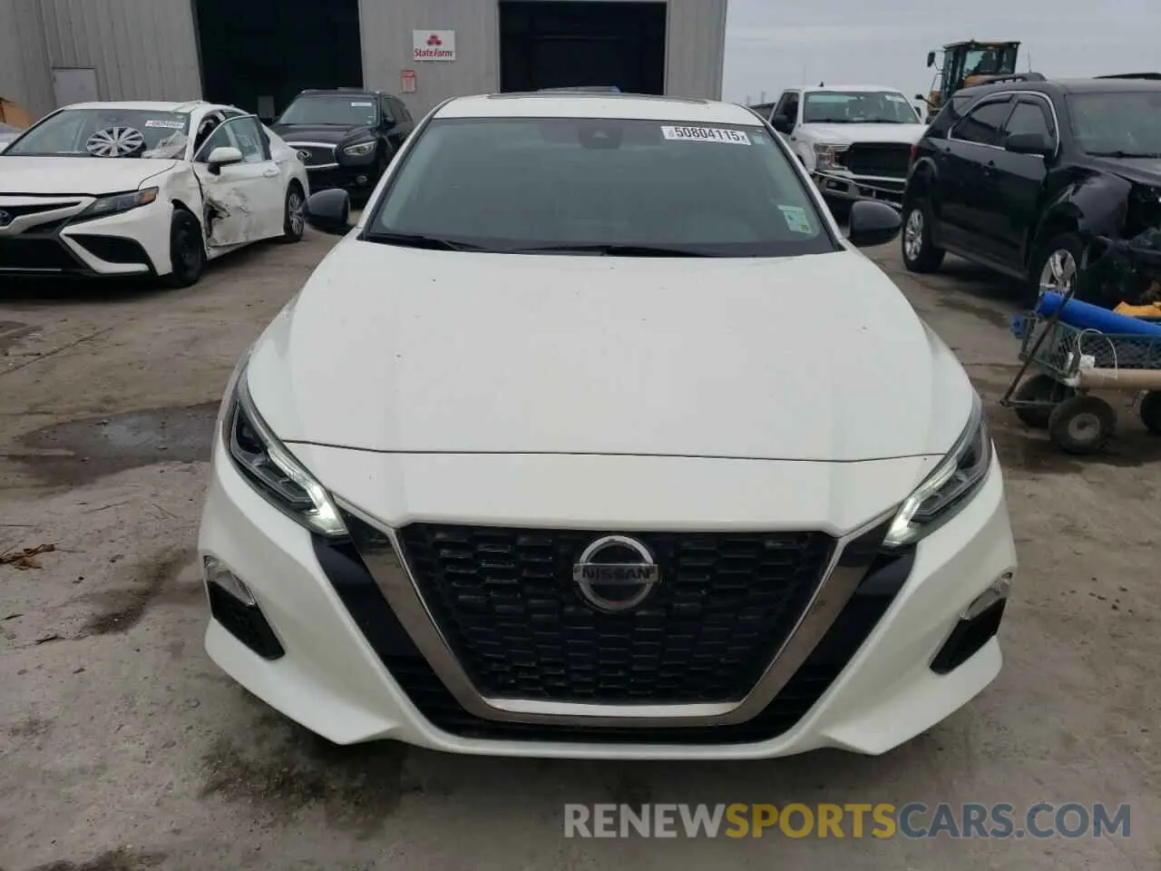5 fotografías del automóvil dañado 1N4BL4CV6MN407303 NISSAN ALTIMA 2021