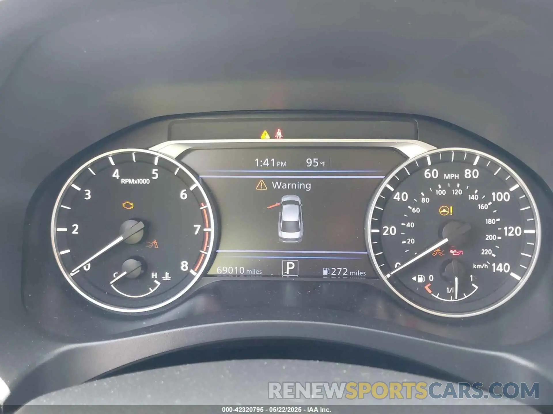 7 fotografías del automóvil dañado 1N4BL4CV6MN410010 NISSAN ALTIMA 2021