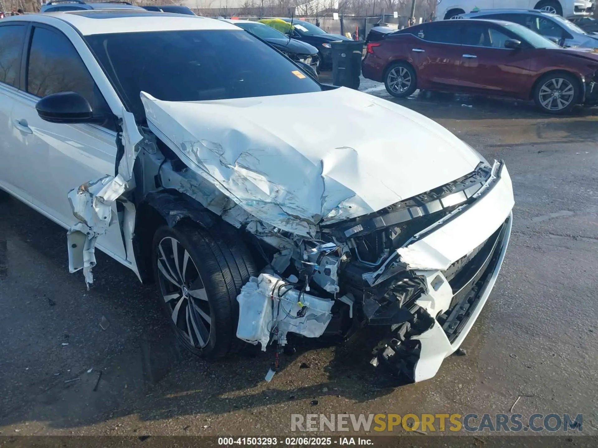 6 fotografías del automóvil dañado 1N4BL4CV6MN416924 NISSAN ALTIMA 2021