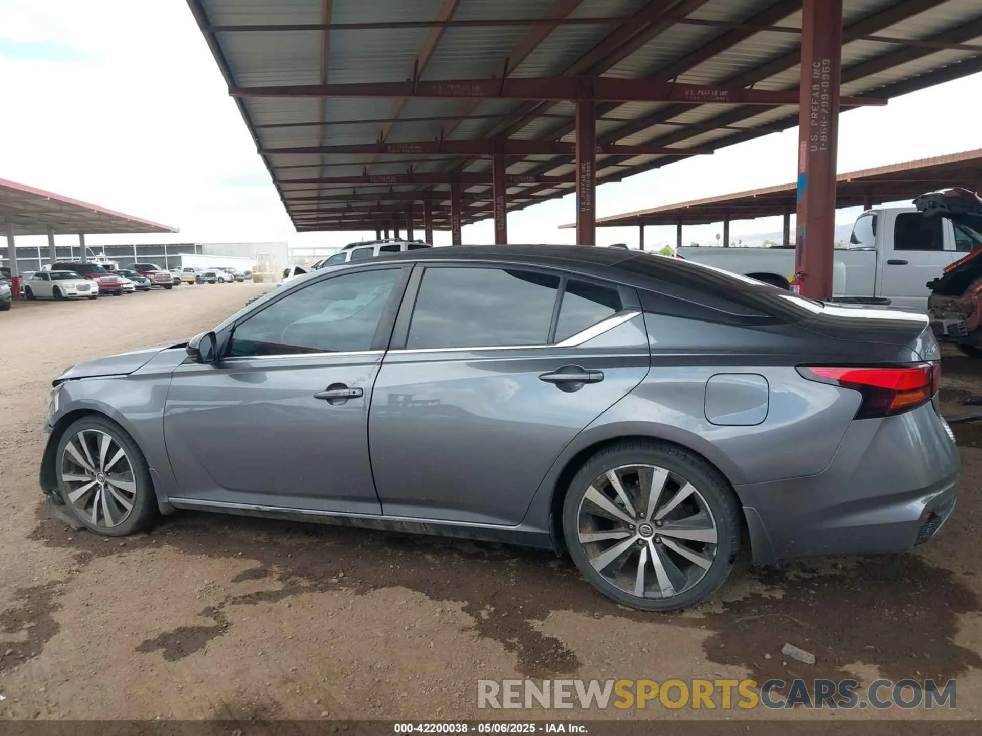 14 fotografías del automóvil dañado 1N4BL4CV7MN311485 NISSAN ALTIMA 2021