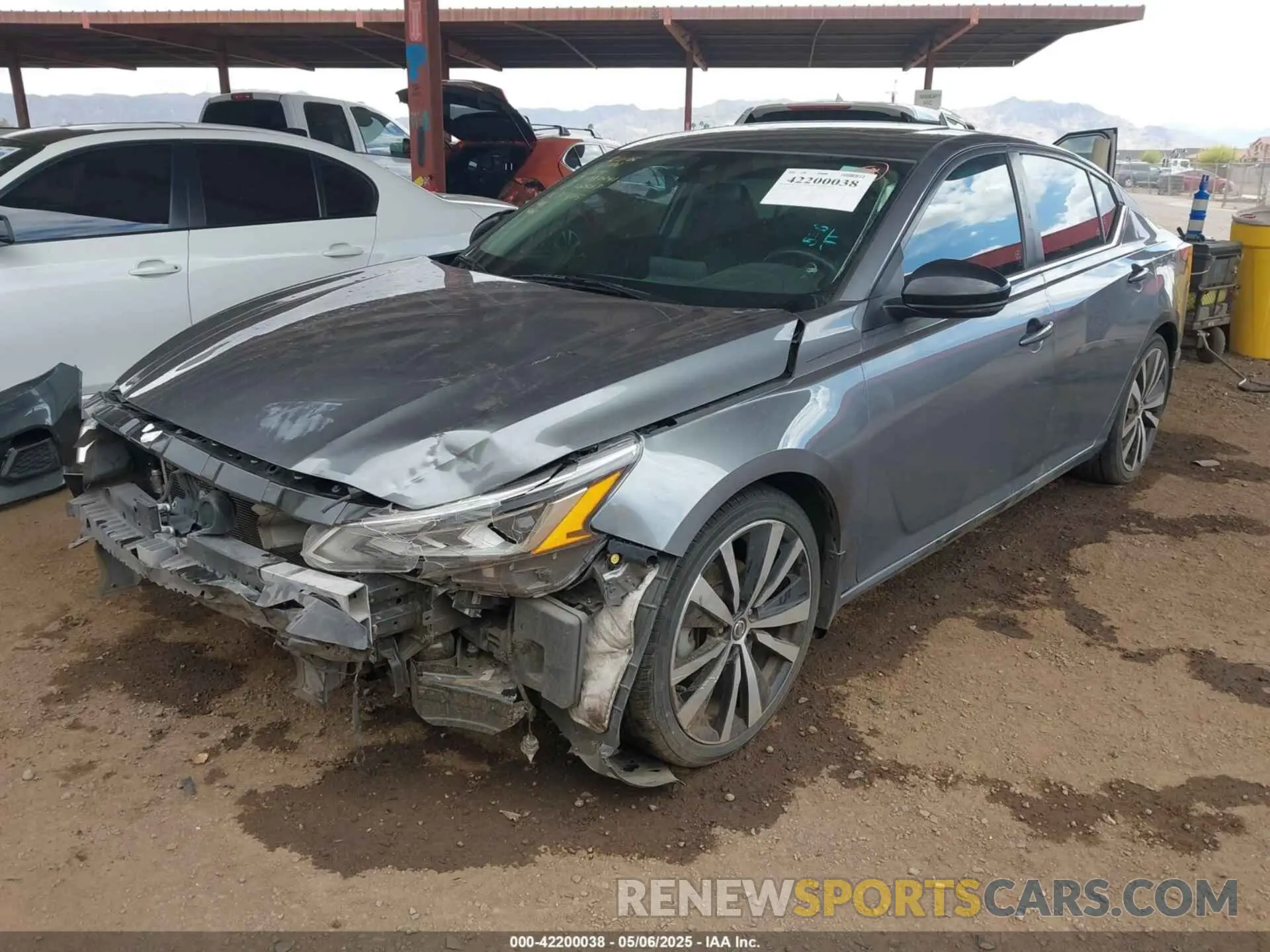 2 fotografías del automóvil dañado 1N4BL4CV7MN311485 NISSAN ALTIMA 2021