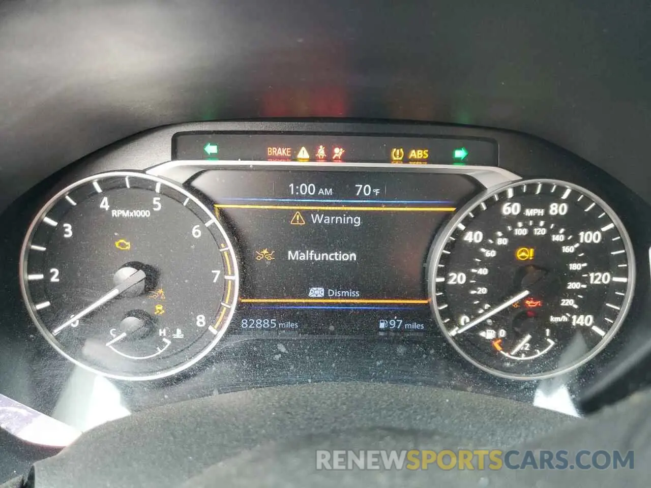 9 fotografías del automóvil dañado 1N4BL4CV7MN376093 NISSAN ALTIMA 2021