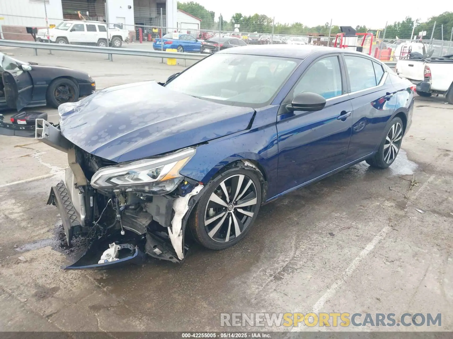 2 fotografías del automóvil dañado 1N4BL4CV8MN313360 NISSAN ALTIMA 2021