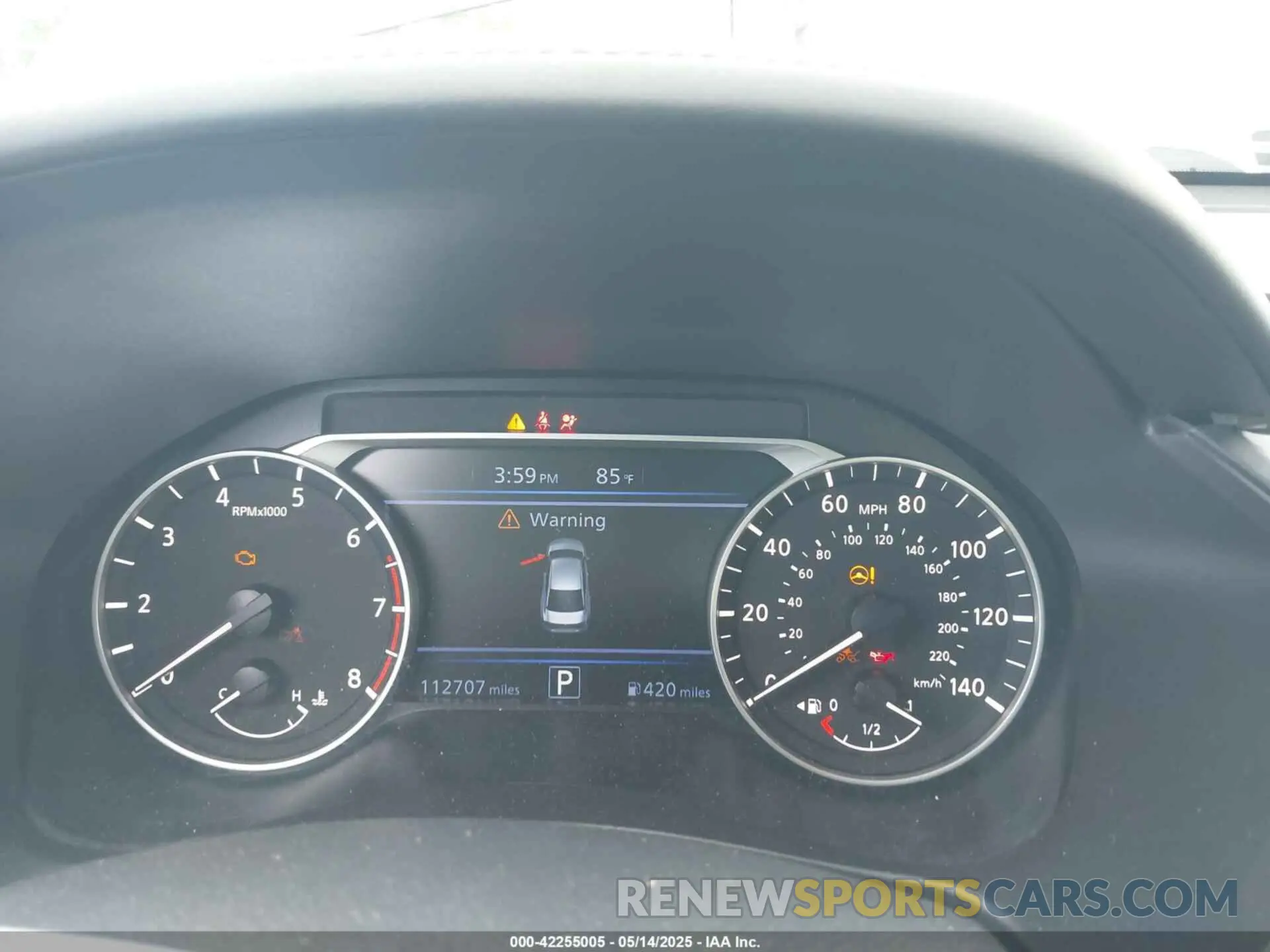 7 fotografías del automóvil dañado 1N4BL4CV8MN313360 NISSAN ALTIMA 2021