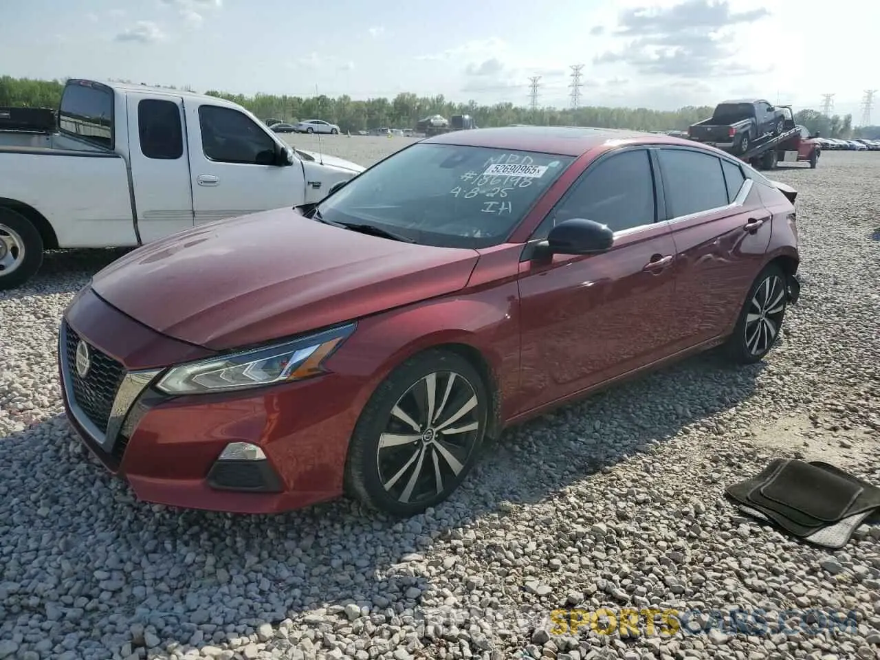 1 fotografías del automóvil dañado 1N4BL4CV8MN353583 NISSAN ALTIMA 2021