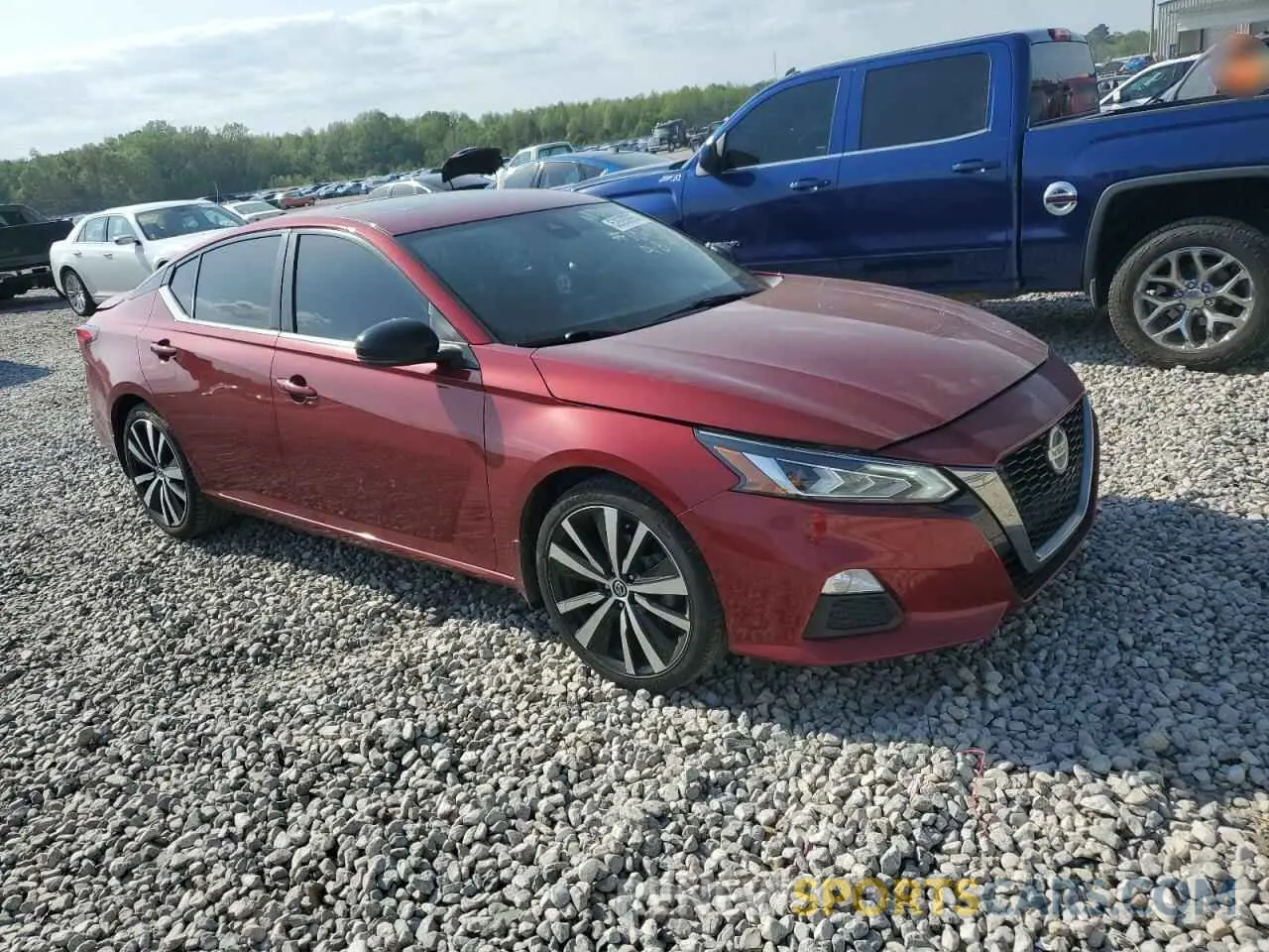 4 fotografías del automóvil dañado 1N4BL4CV8MN353583 NISSAN ALTIMA 2021