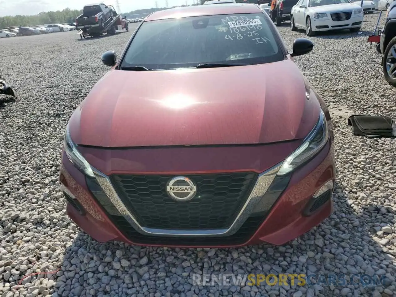 5 fotografías del automóvil dañado 1N4BL4CV8MN353583 NISSAN ALTIMA 2021