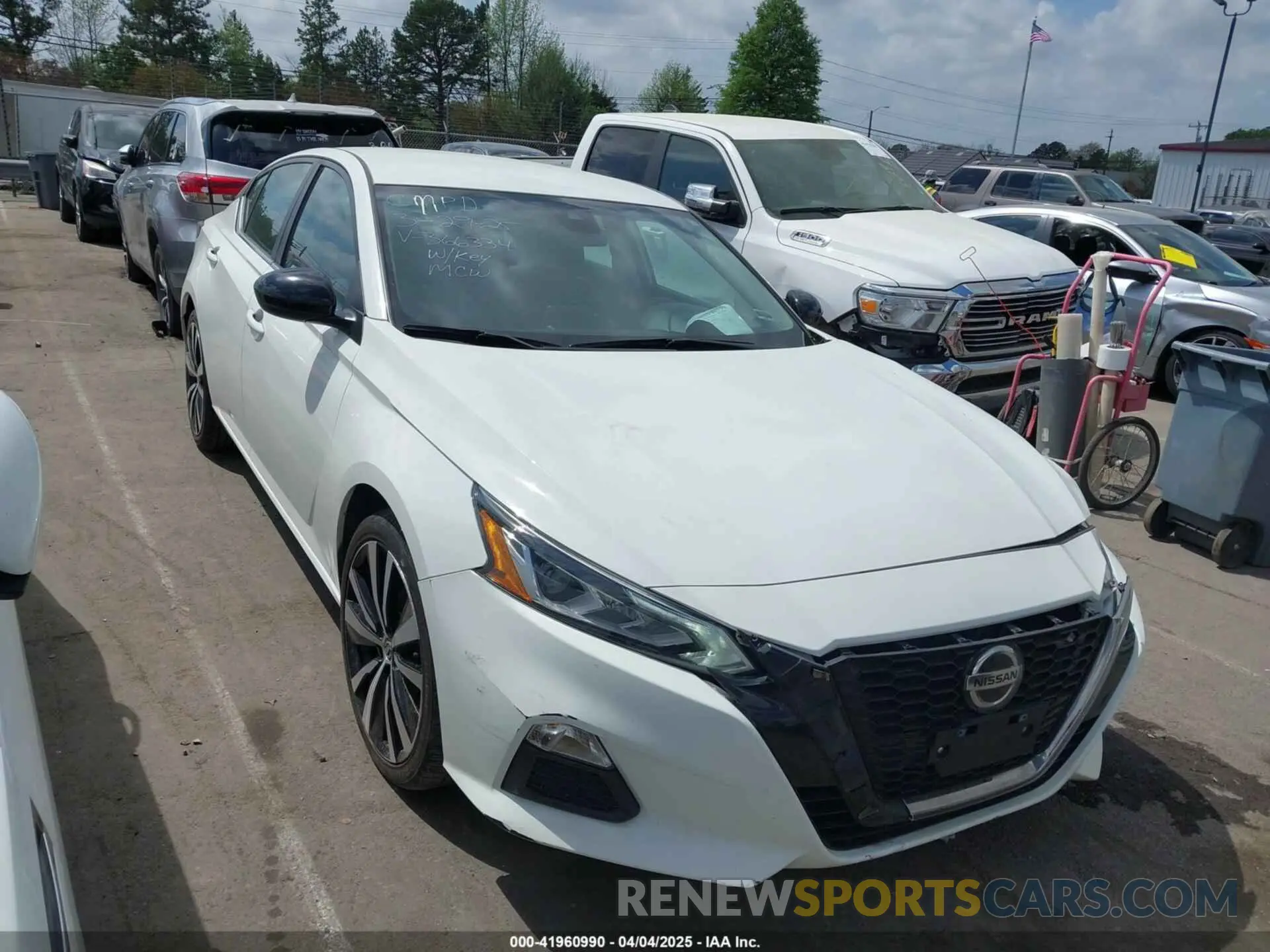 1 fotografías del automóvil dañado 1N4BL4CV8MN366334 NISSAN ALTIMA 2021