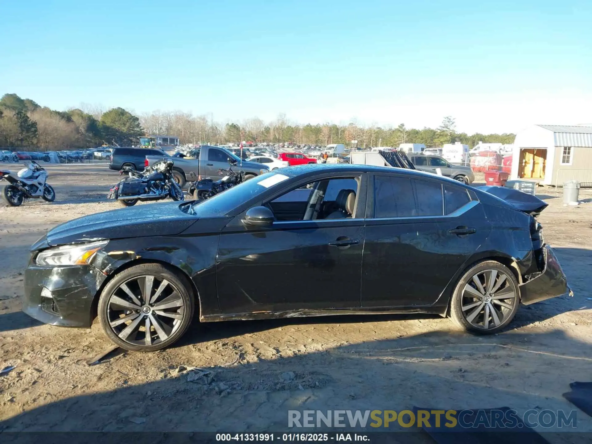 14 fotografías del automóvil dañado 1N4BL4CV9MN318051 NISSAN ALTIMA 2021
