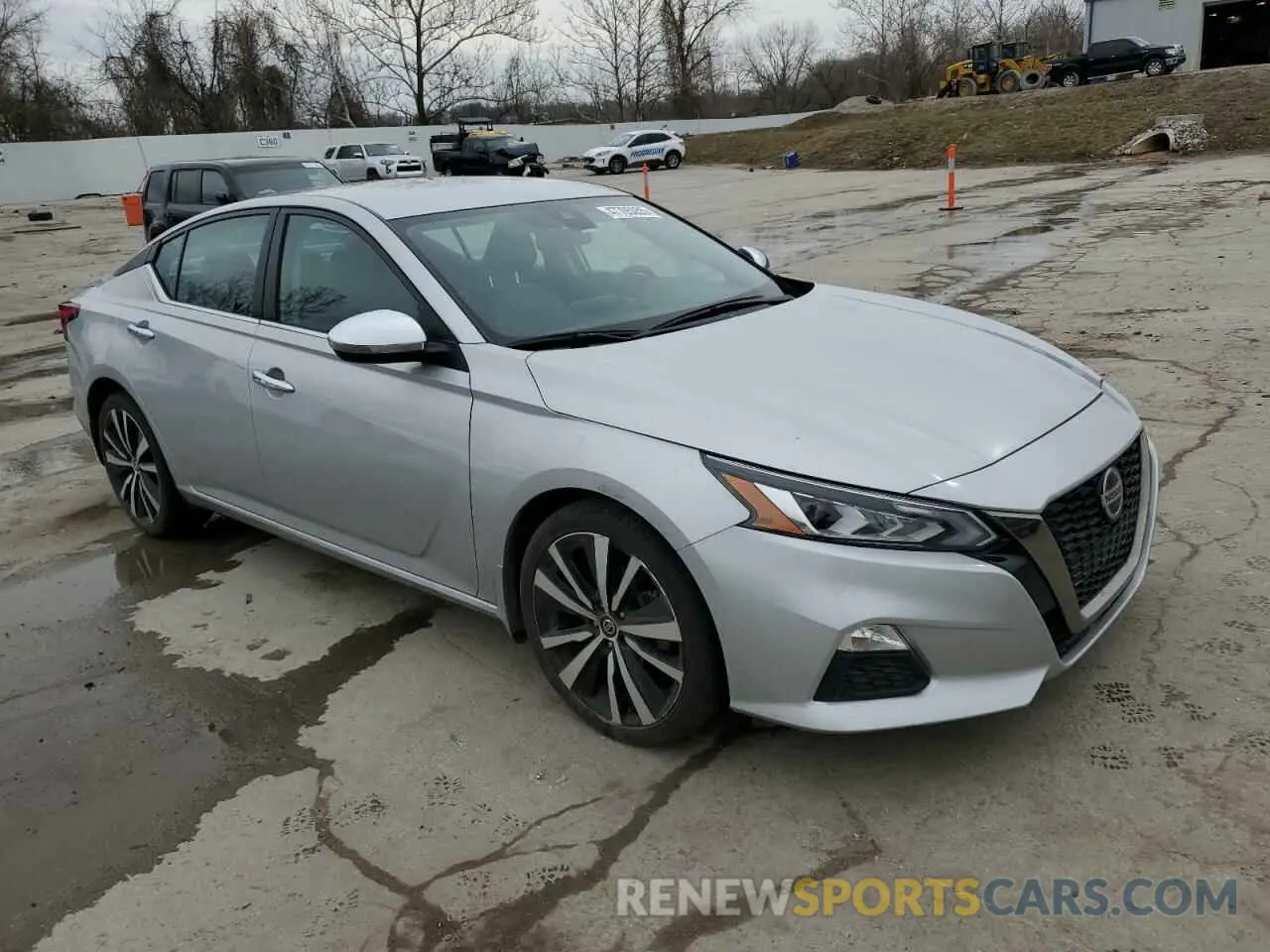 4 fotografías del automóvil dañado 1N4BL4CV9MN358288 NISSAN ALTIMA 2021