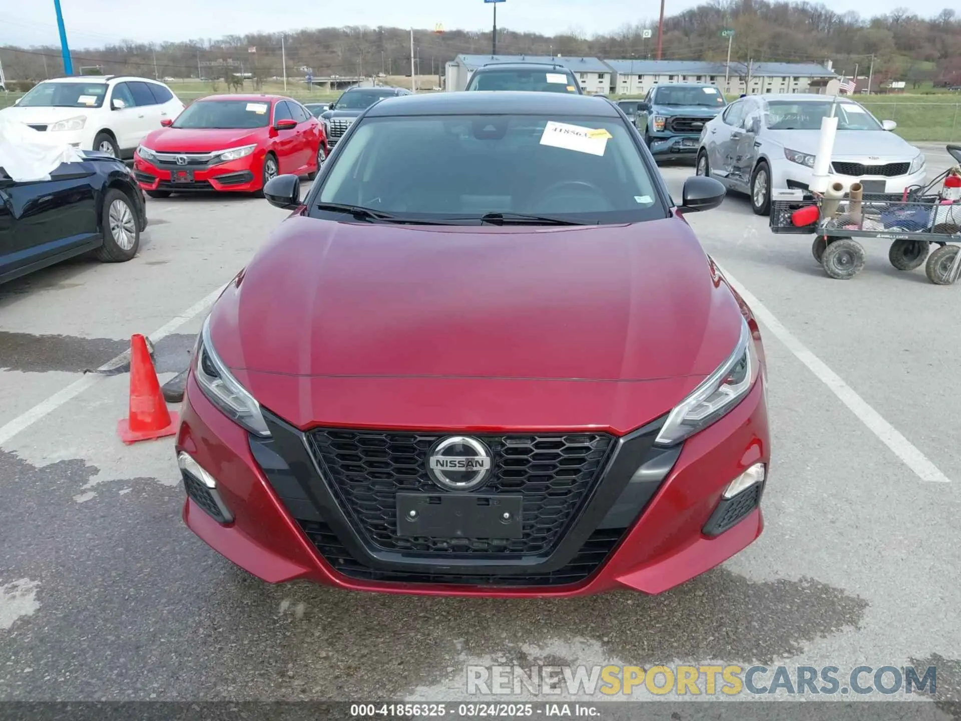 12 fotografías del automóvil dañado 1N4BL4CV9MN410163 NISSAN ALTIMA 2021